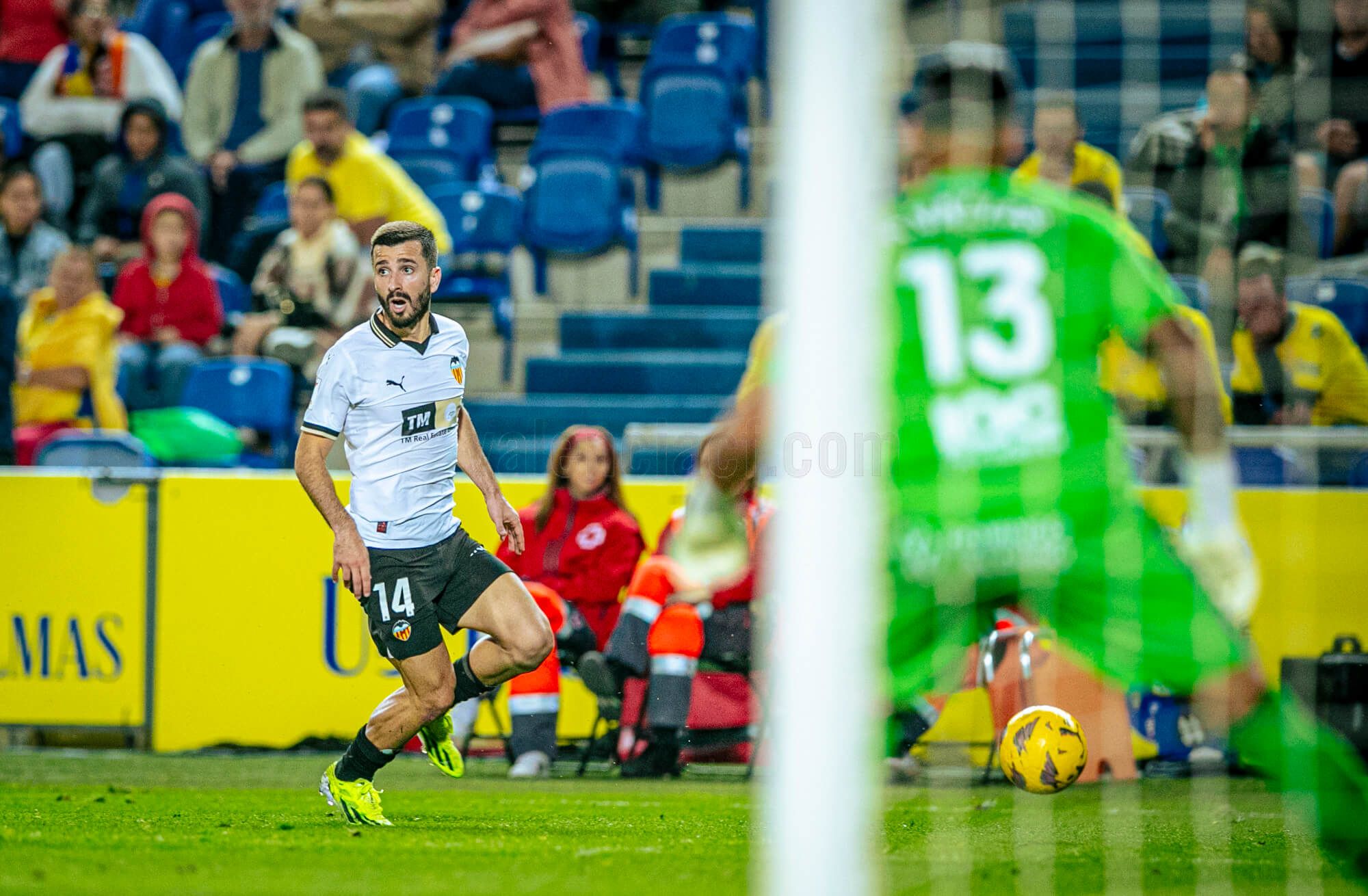  José Gayà, ante la UD Las Palmas.
