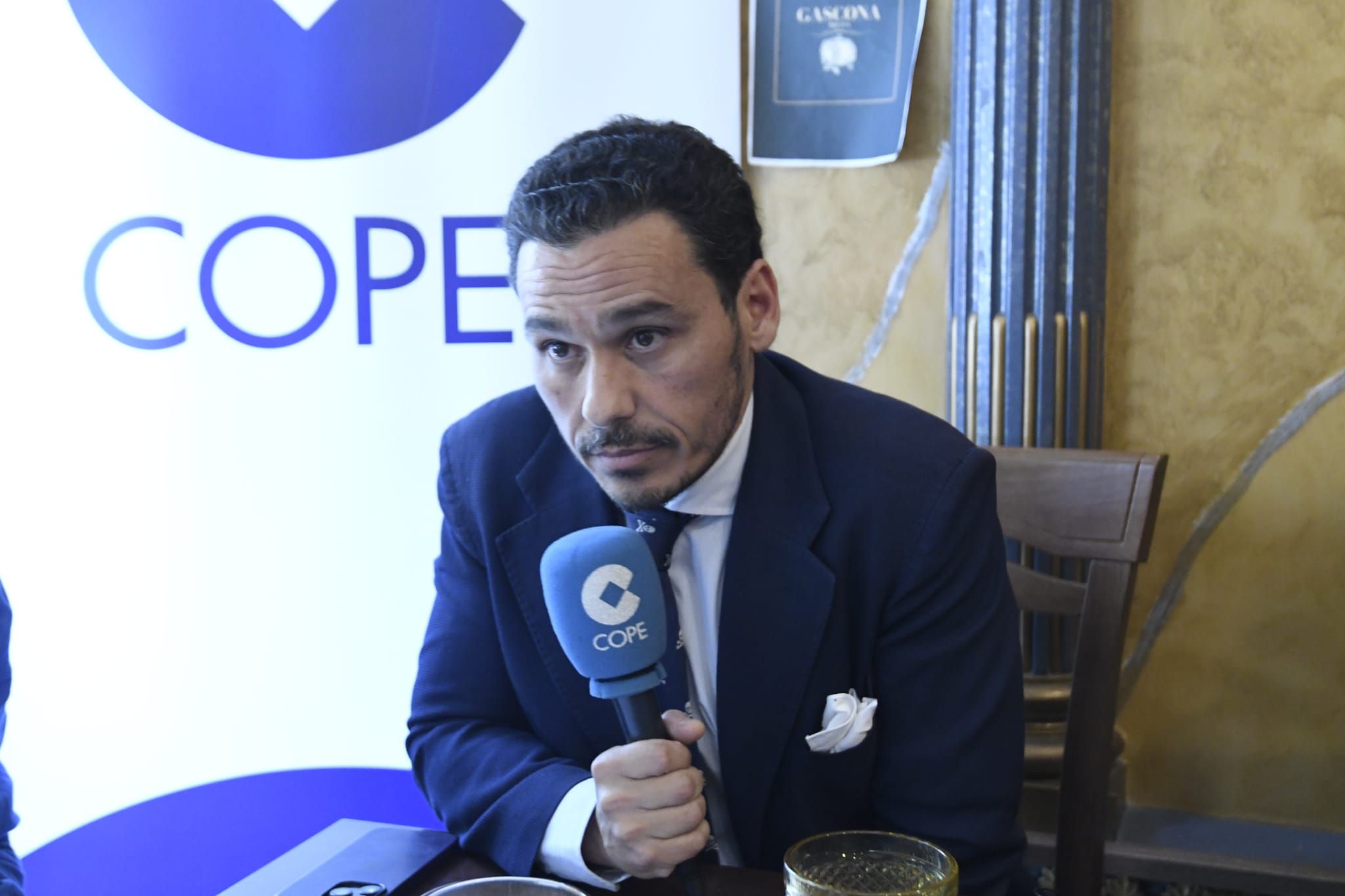 José María del Nido Carrasco, en la Cadena Cope, hablando sobre Monchi.