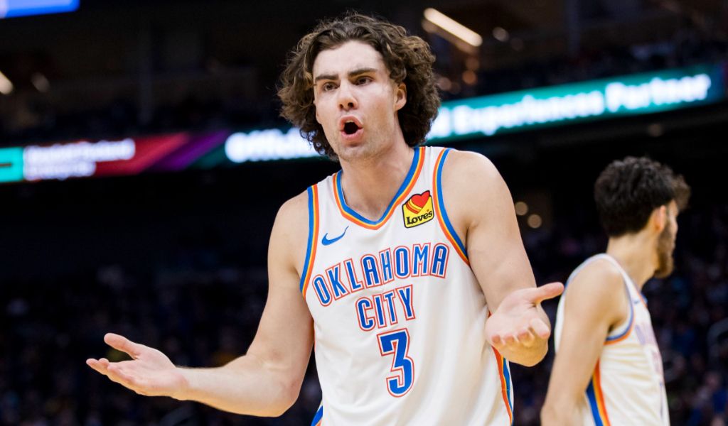 Josh Giddey con la camiseta de los Oklahoma City Thunder (Fuente: Cordon Press)
