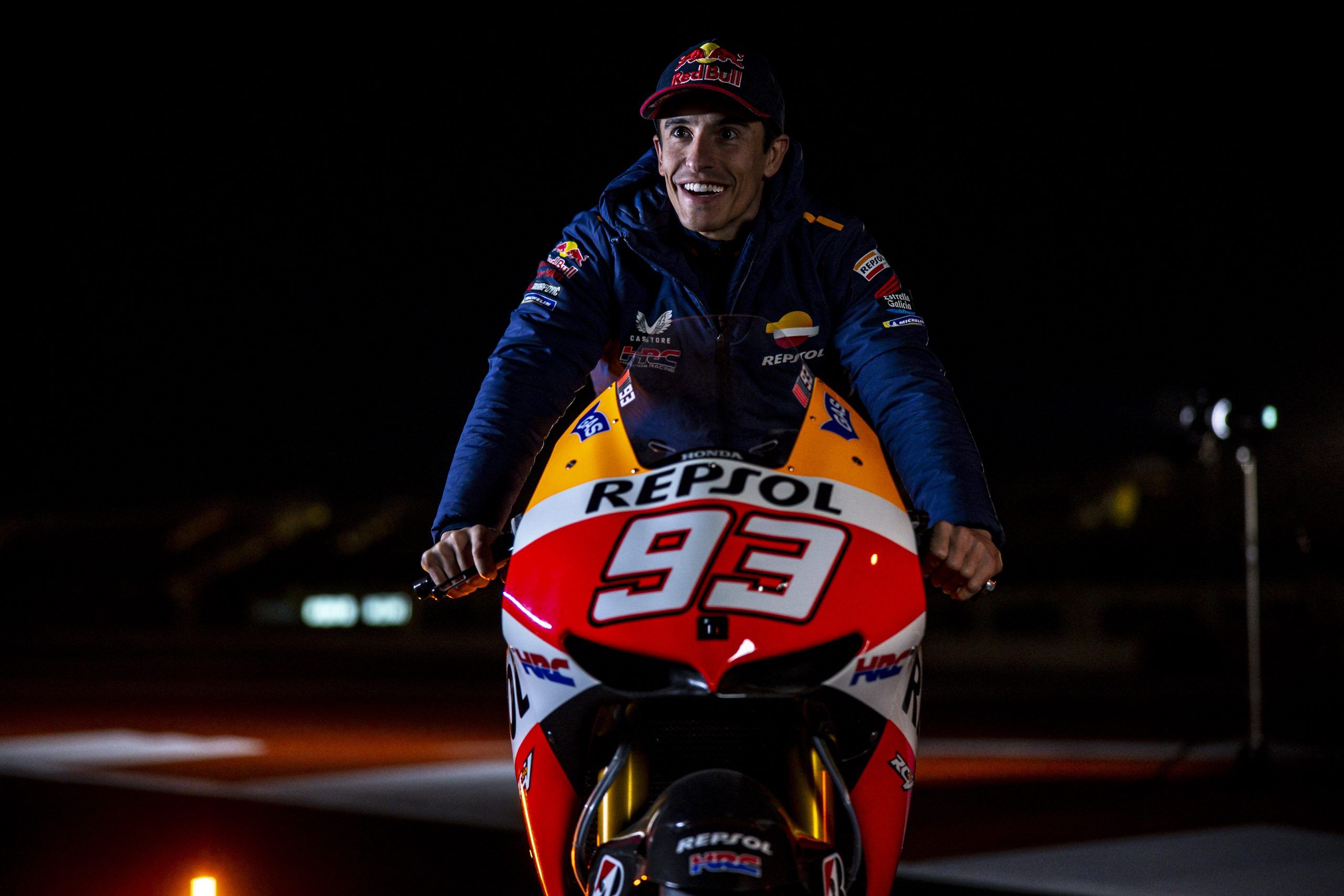Marc Márquez, durante su entrevista más especial.