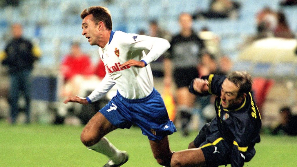  Juanele en su etapa en el Real Zaragoza (Cordon Press)