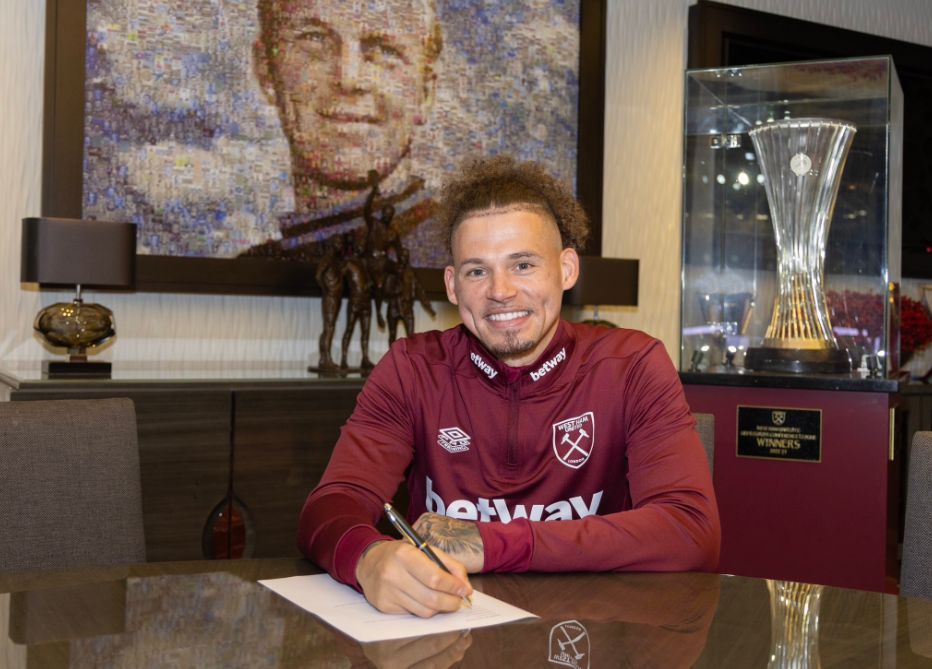  Kalvin Phillips, cedido por el Manchester City, firma con el West Ham (FOTO: West Ham).