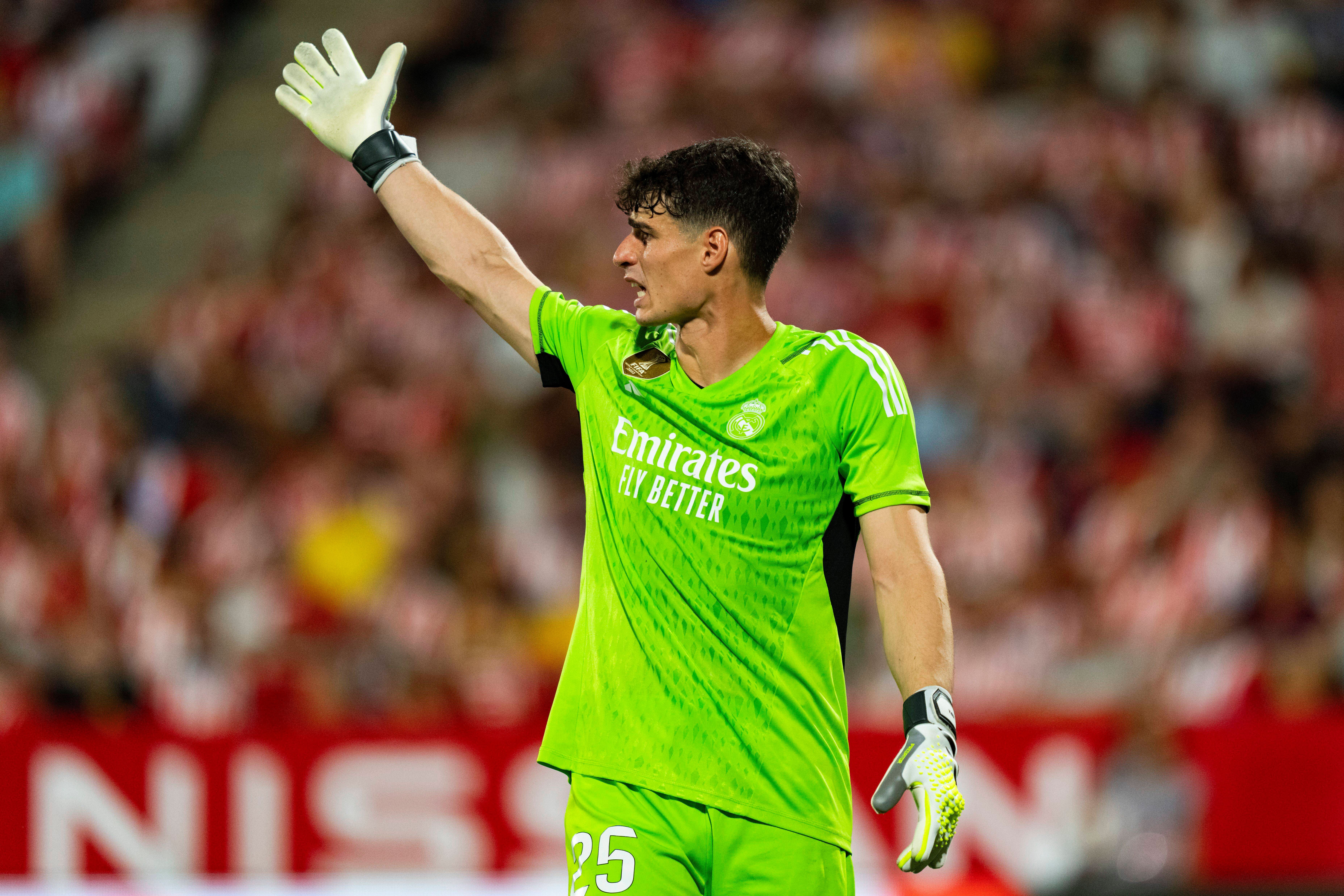  Kepa ha sido el elegido por Ancelotti para defender la portería ante la Arandina (Foto:Cordon Press).