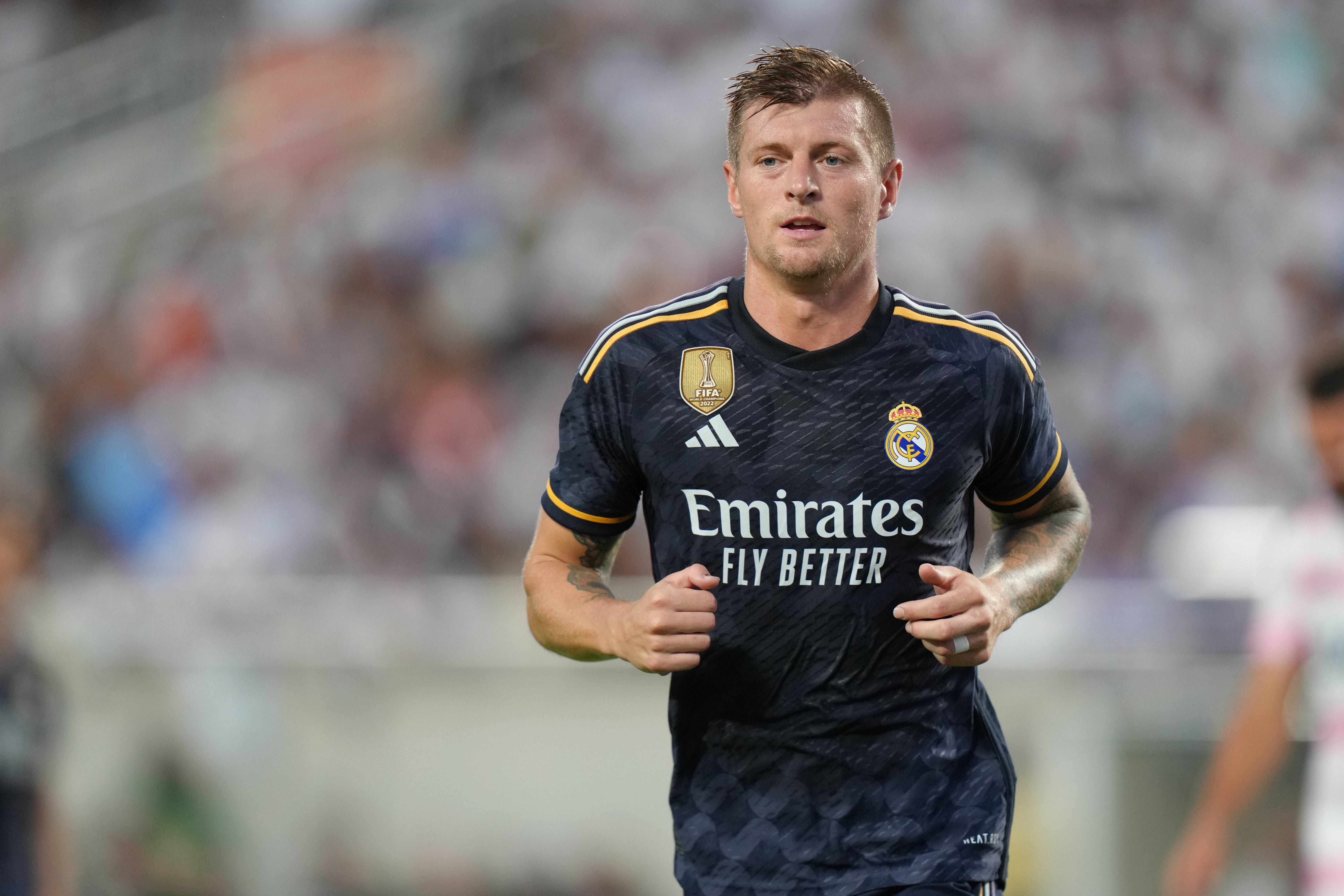  Kroos, durante un partido.
