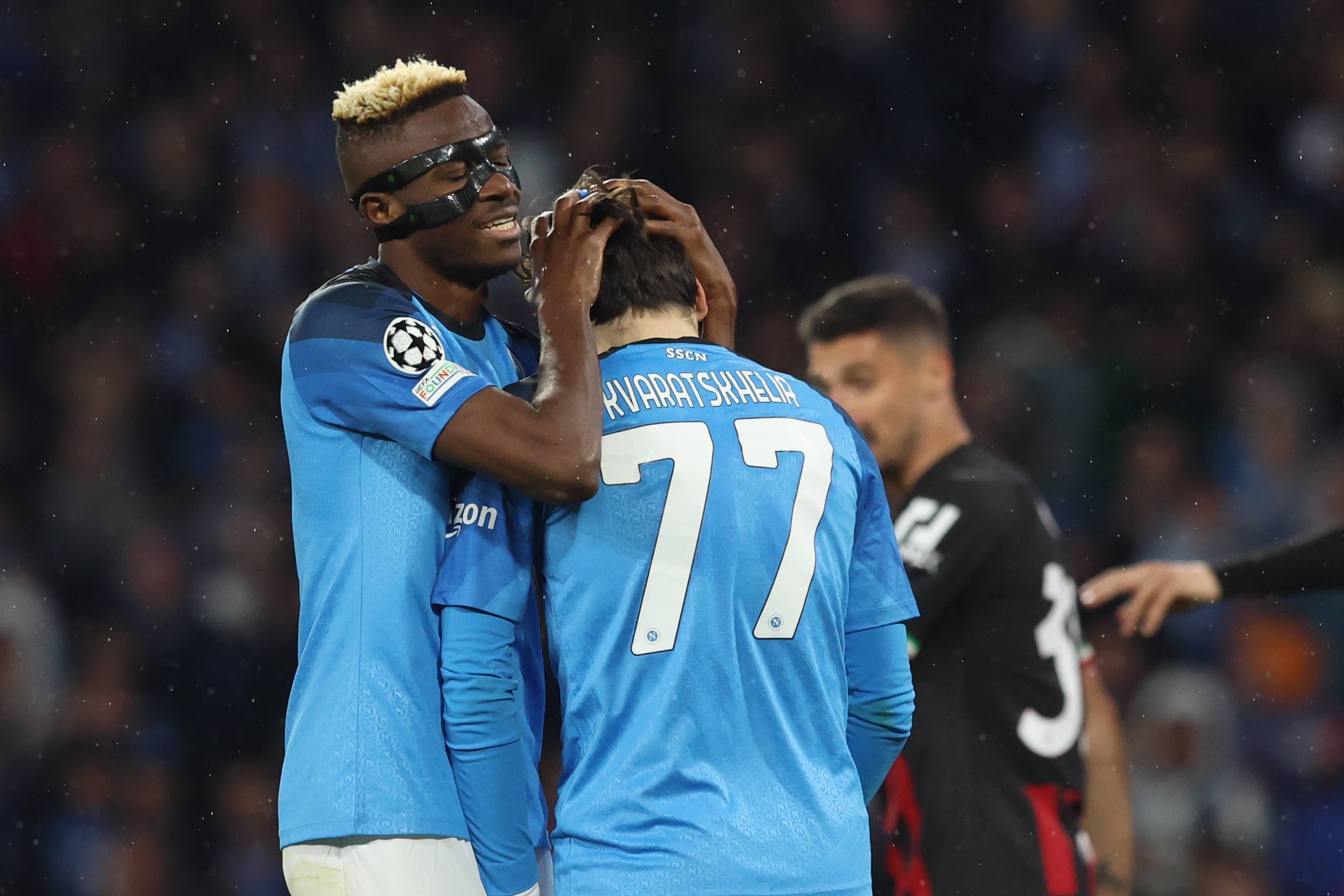 Kvaratskhelia y Osimhen eran la pareja más temible por los equipos de la Serie A (Cordon Press)