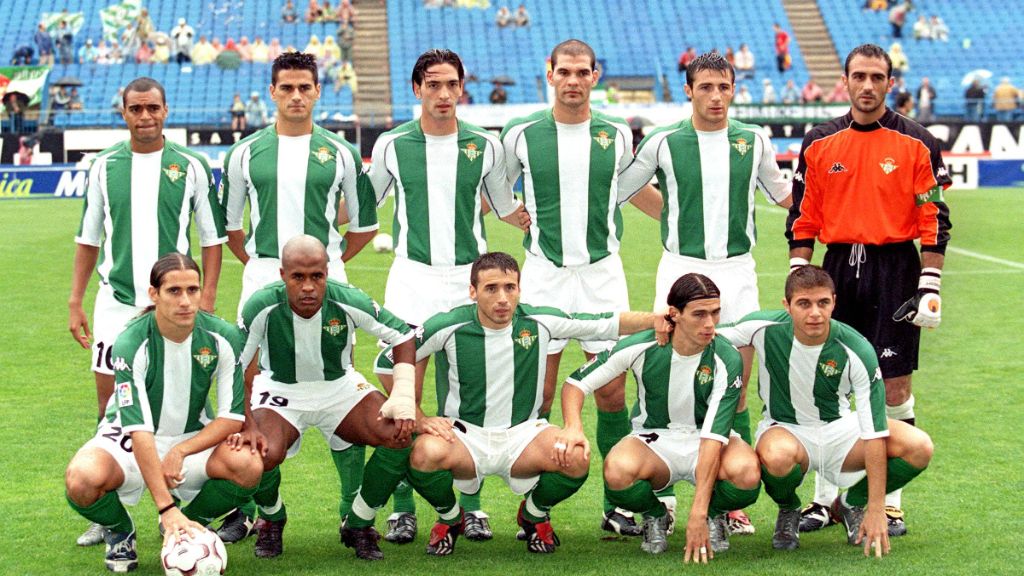 La alineación del Betis en el encuentro ante el Mallorca en el Vicente Calderón (Cordon Press)
