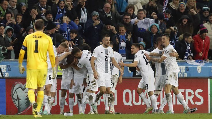 La Eslovenia de Oblak consiguió su pase tras vencer a Kazajistán..