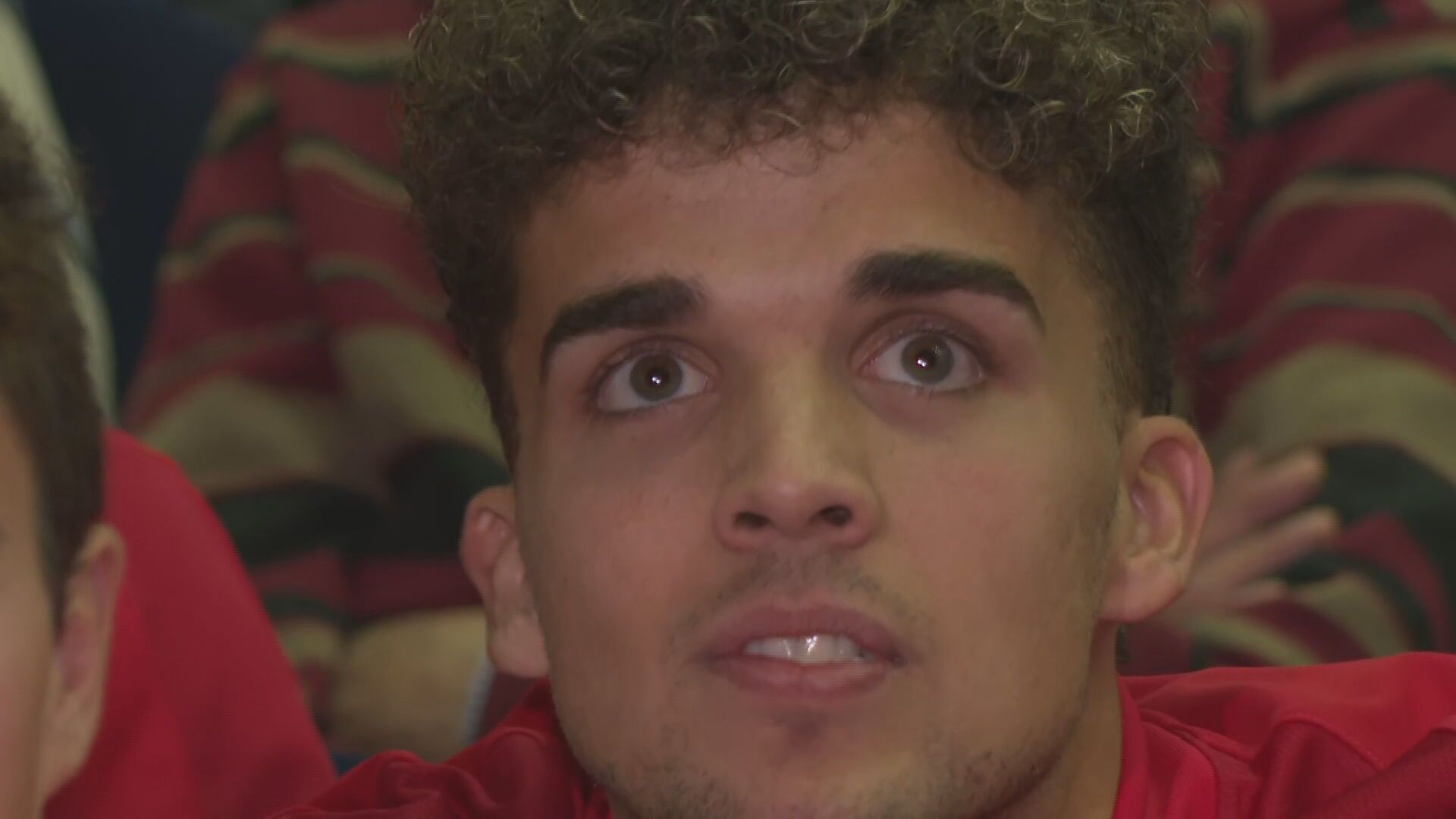  La ilusión de los jugadores del Barbastro con su rival en Copa del Rey.