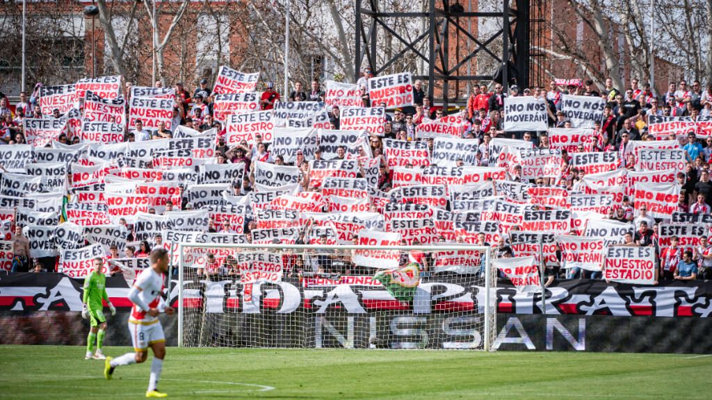 La protesta de la afición del Rayo Vallecano por el 'nuevo' estadio: hará una cadena humana alred