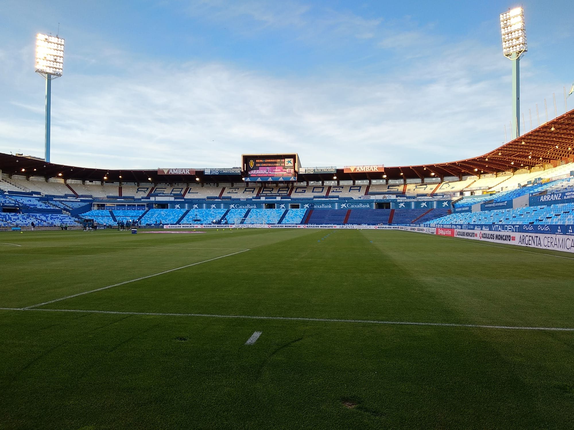 La Romareda, escenario del partido.