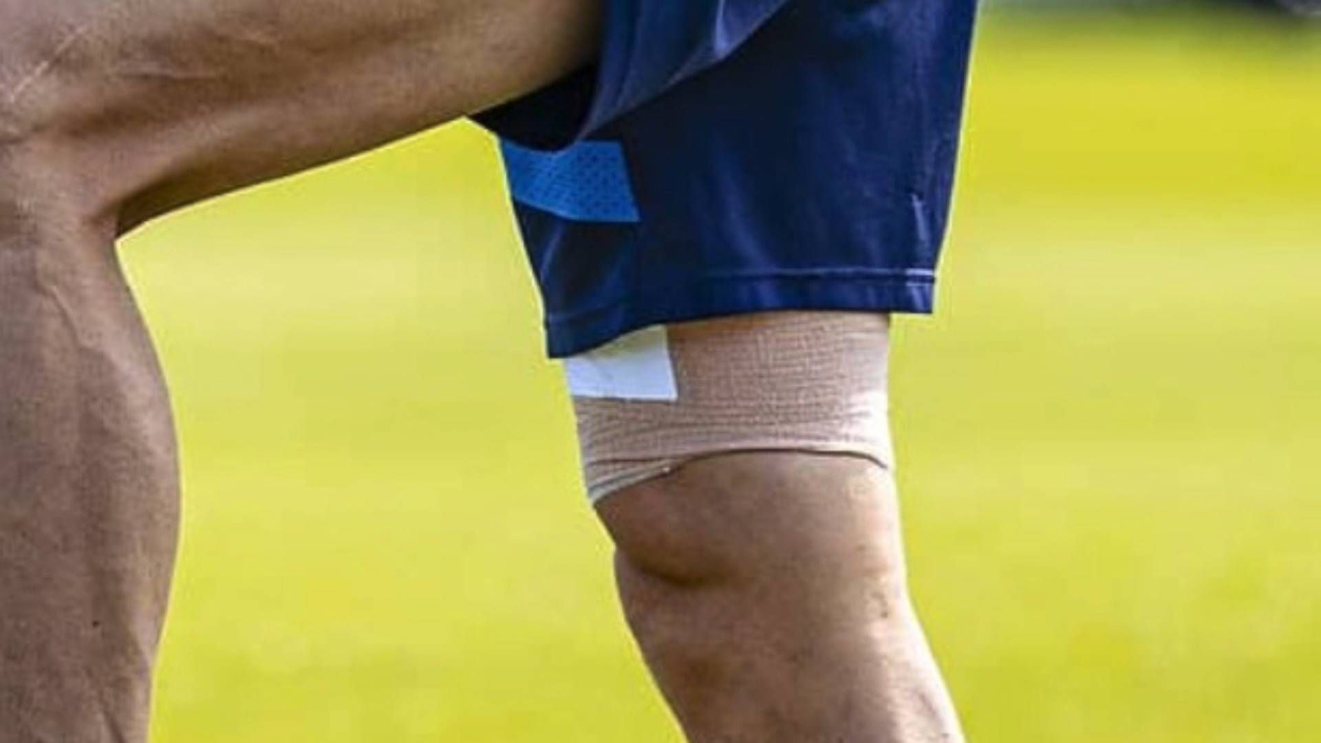  La salvación del Valencia le costó la vida a Baraja: aparatoso vendaje en el entrenamiento