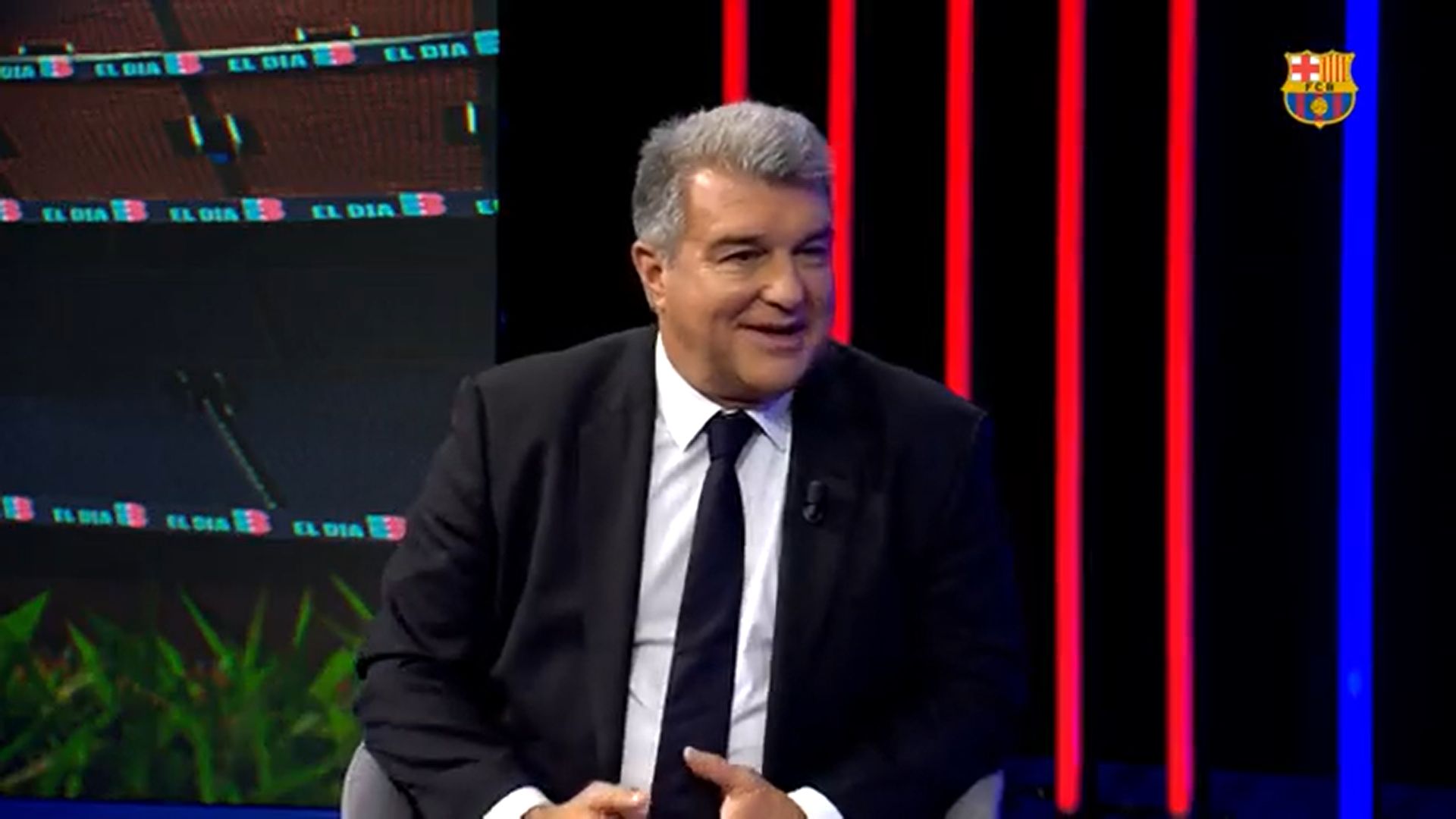 Laporta, en un acto.