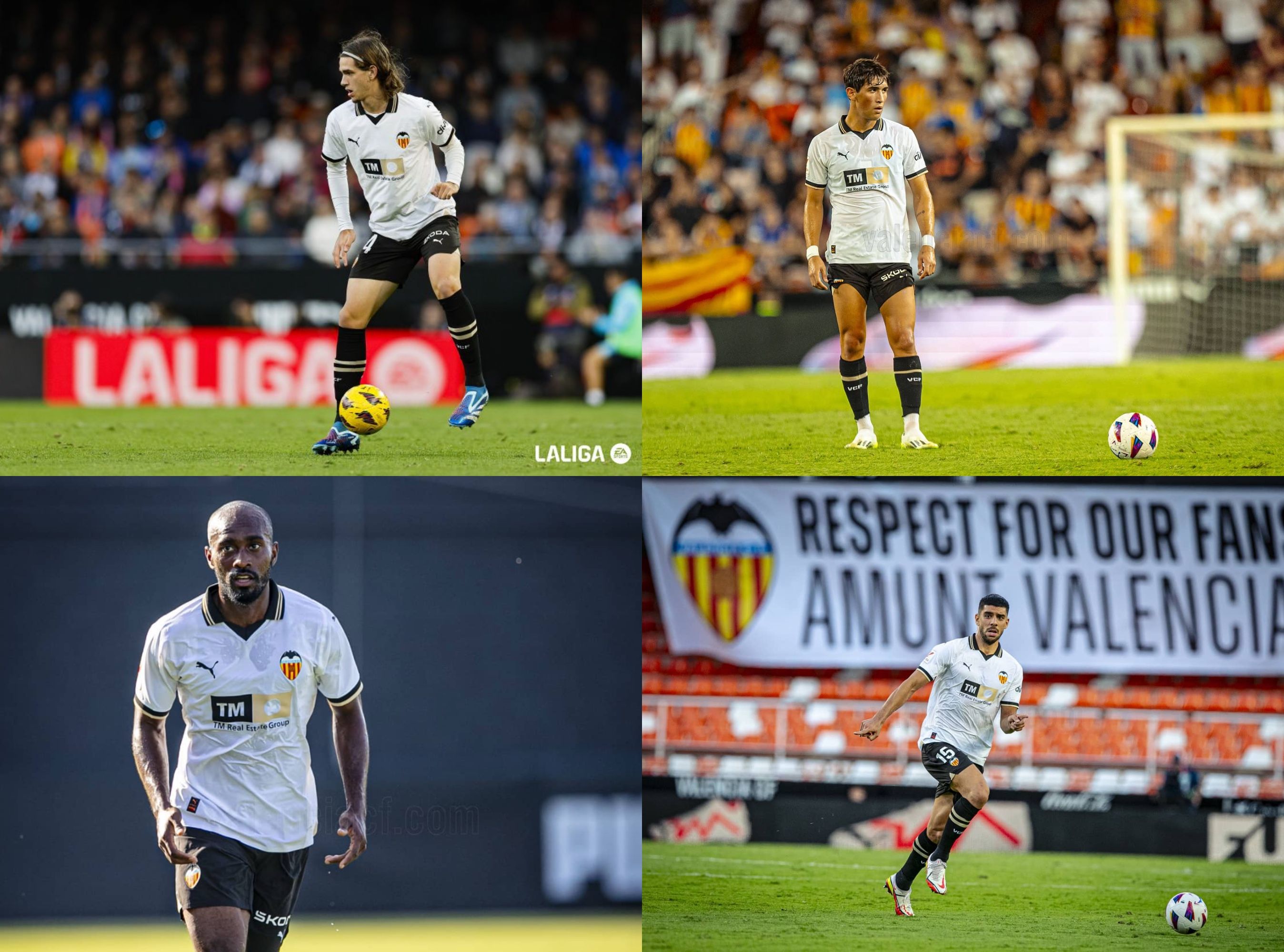 Las alternativas al lateral izquierdo del Valencia CF.