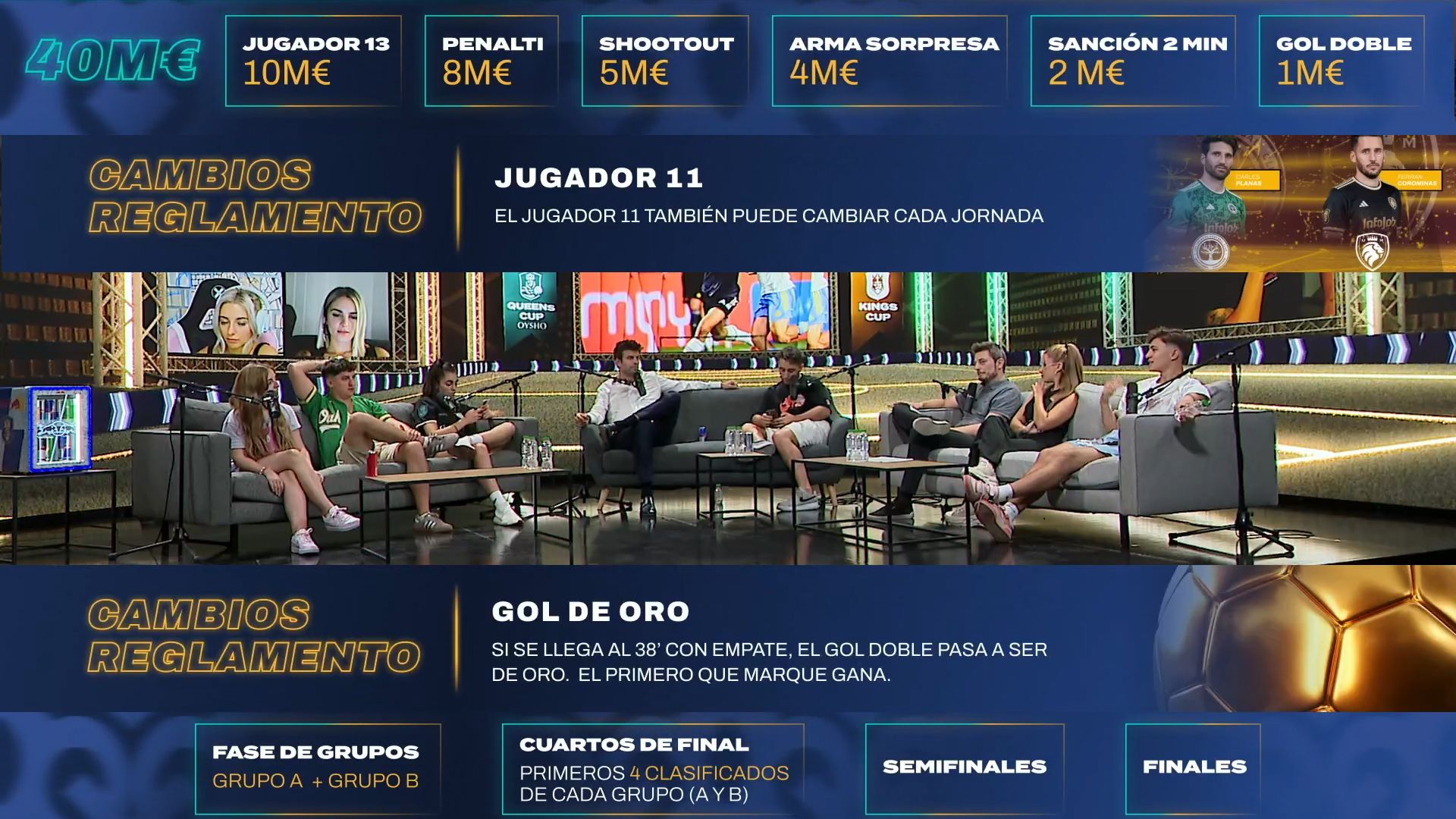  Las nuevas normas de la Kings Cup y Queens Cup