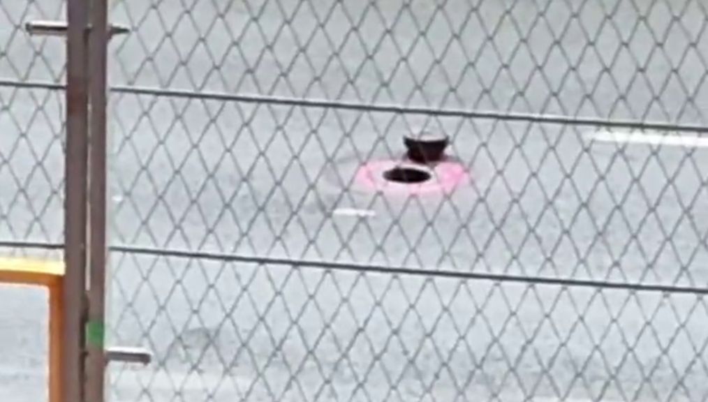 Las Vegas impidió soldar las alcantarillas como sí se hace en Mónaco. (X)