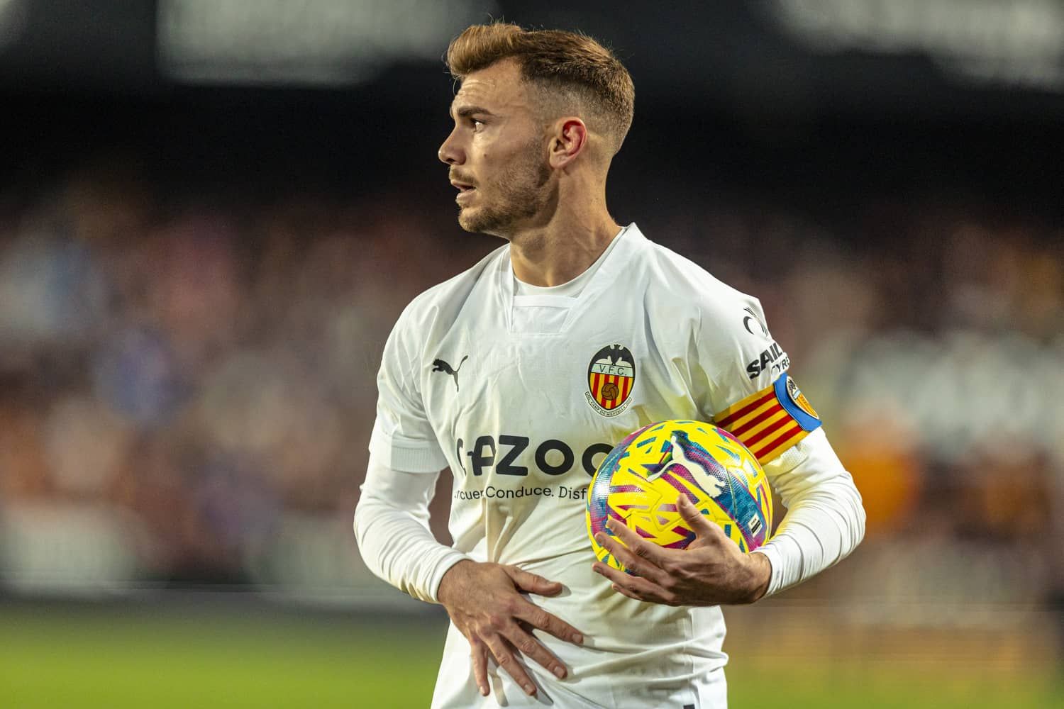  Lato, capitán del Valencia CF