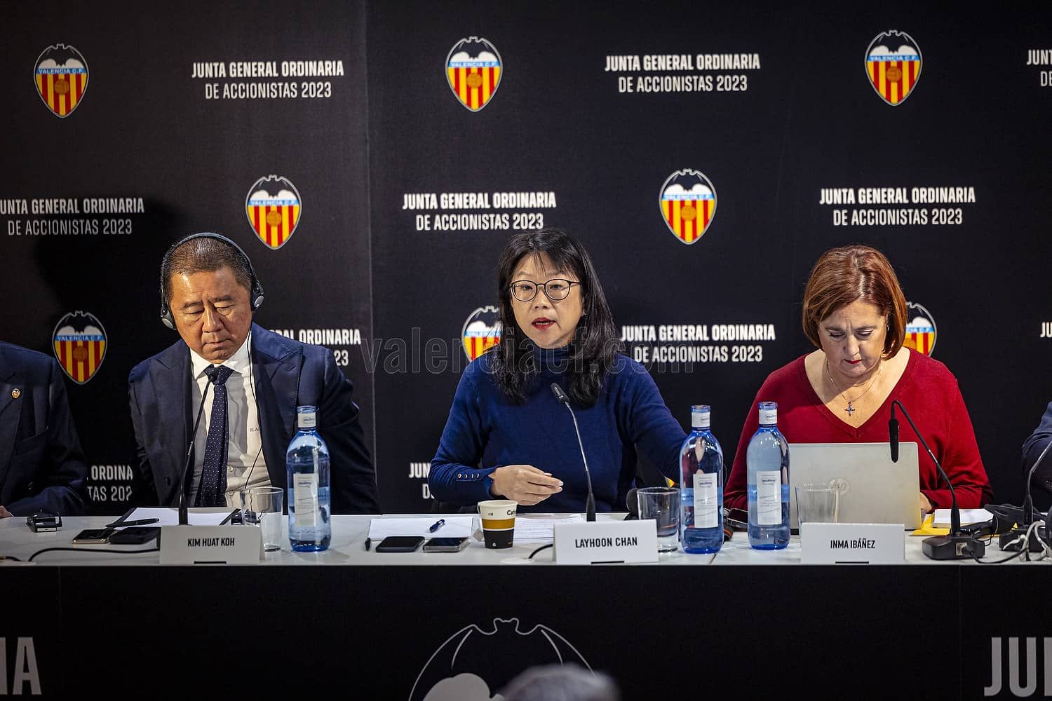  Layhoon Chan, en la Junta General de Accionistas 2023.