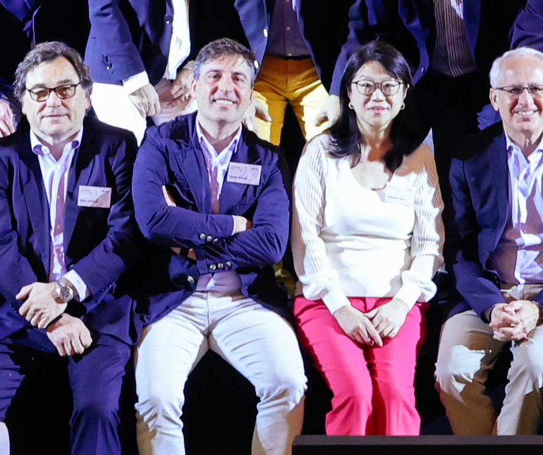 Layhoon junto a Jorge García en Dubai