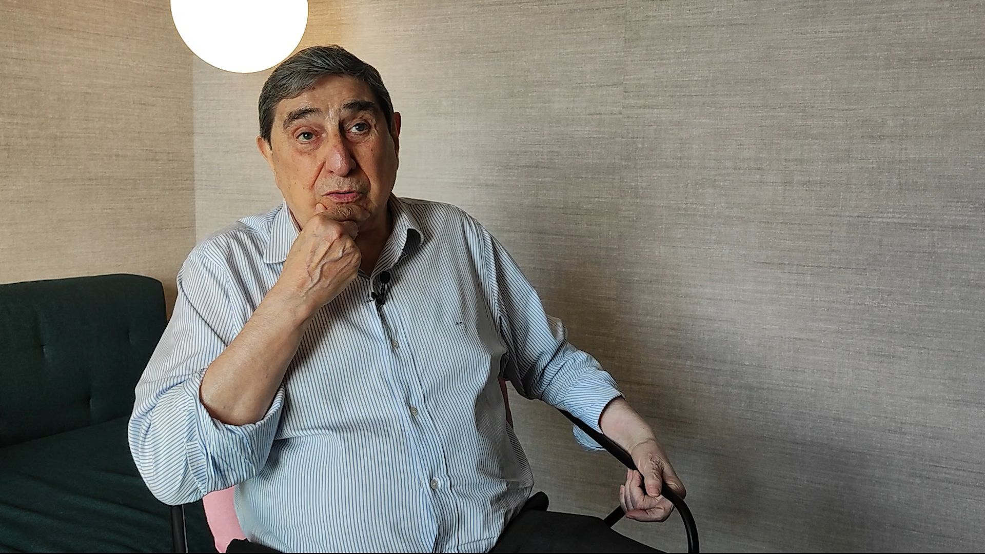 Augusto César Lendoiro en una entrevista con ElDesmarque