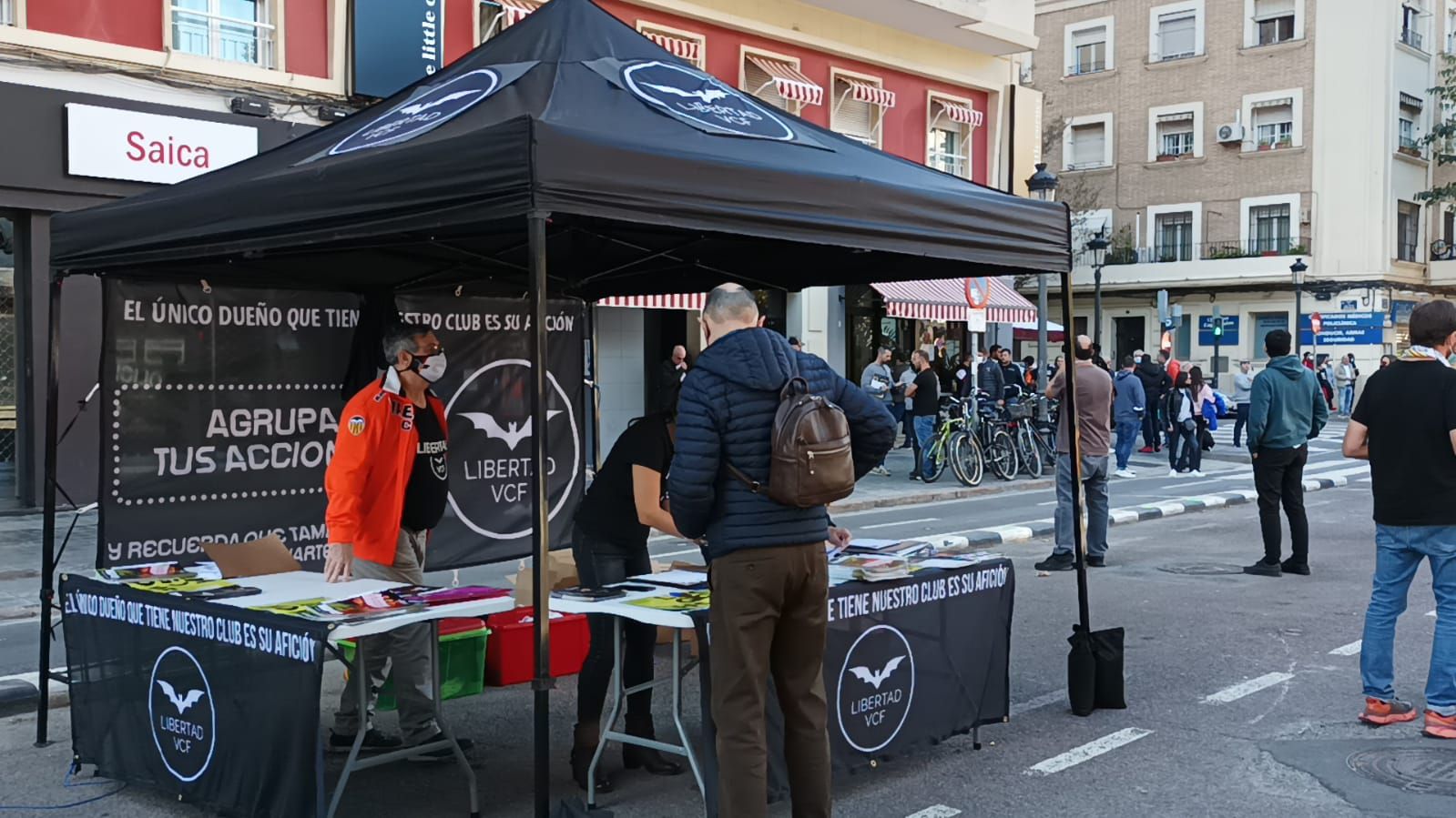  Libertad VCF recogió firmas para la declaración del BIC