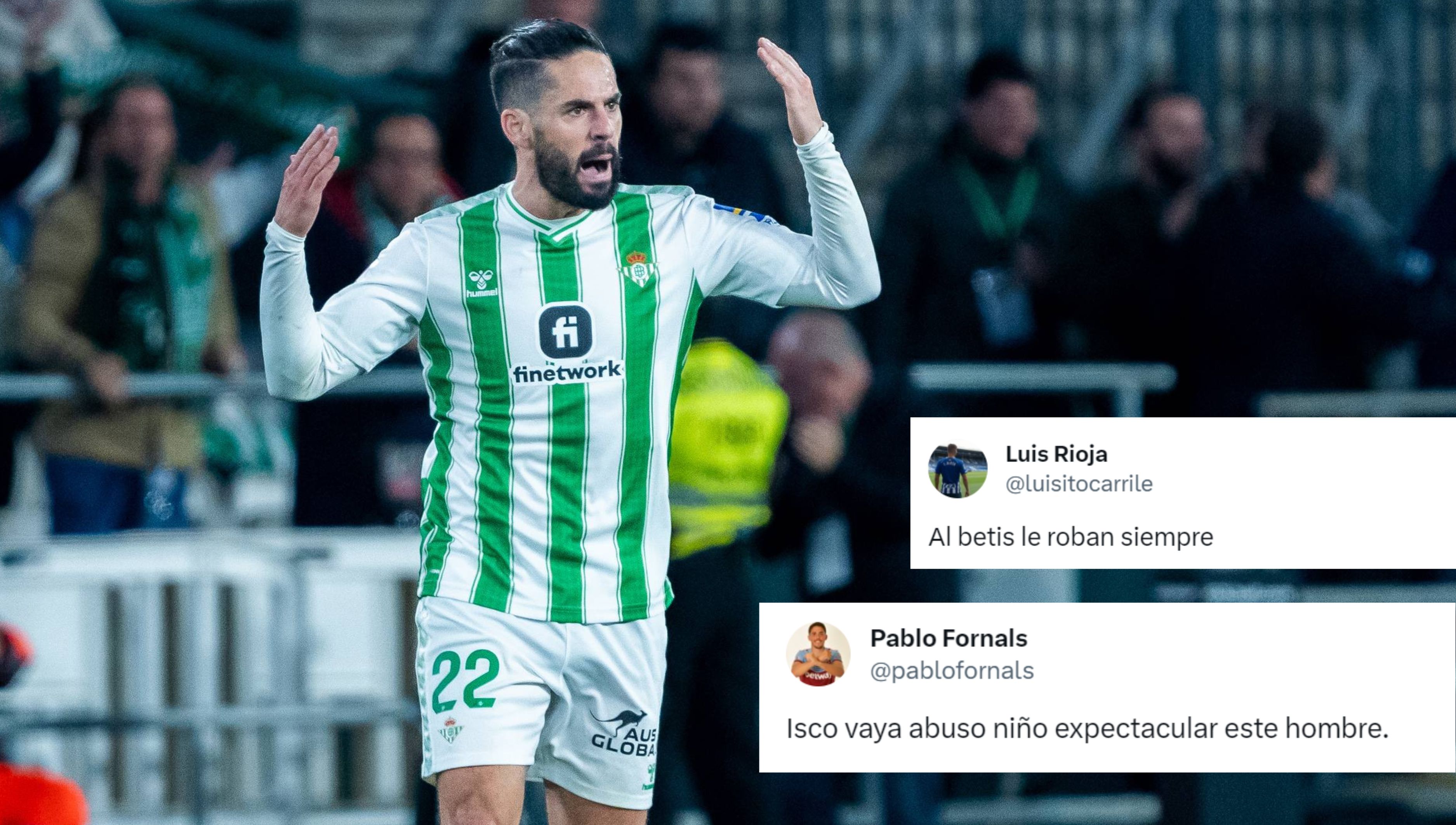 Lo que Fornals y Rioja decían de Isco y el Betis