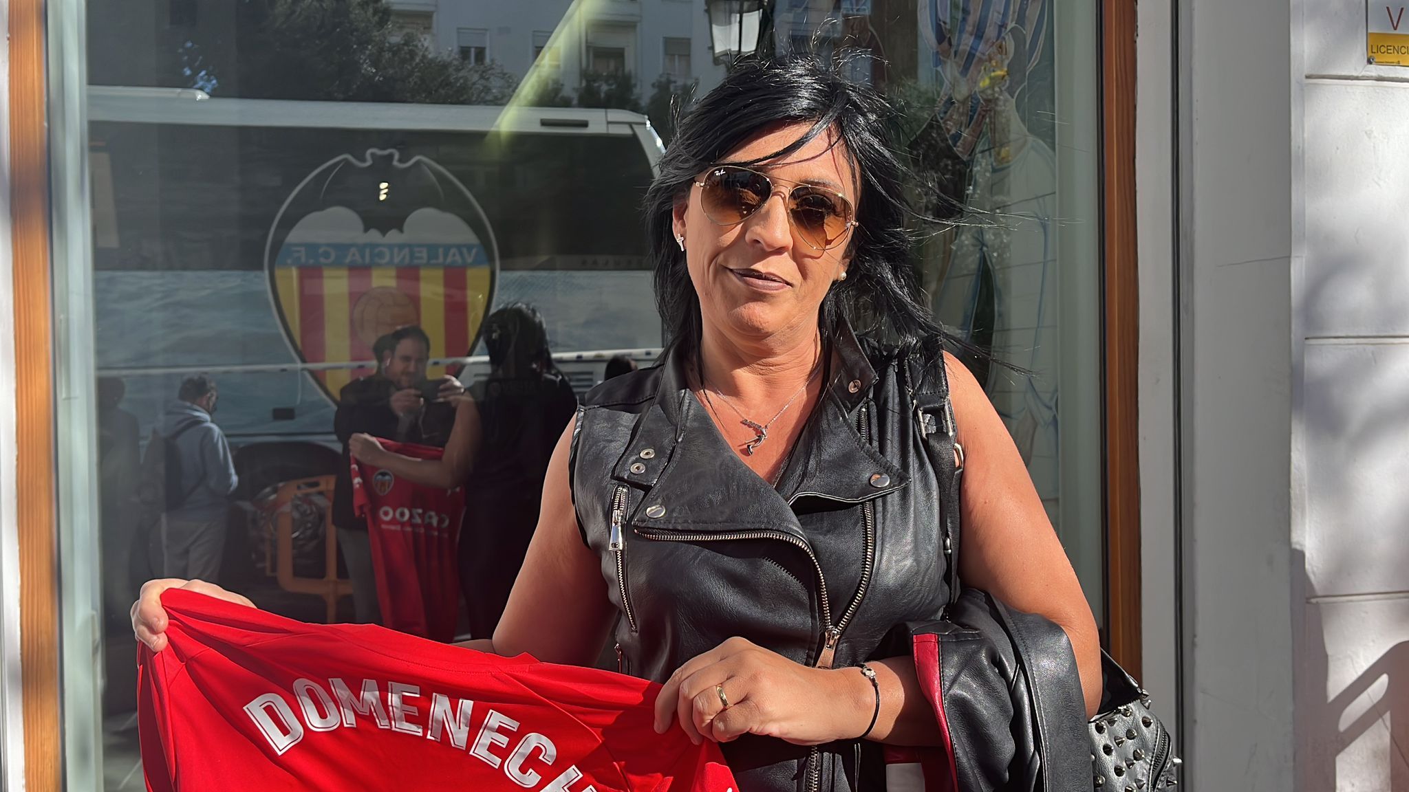 Lorena saluda a Jaume