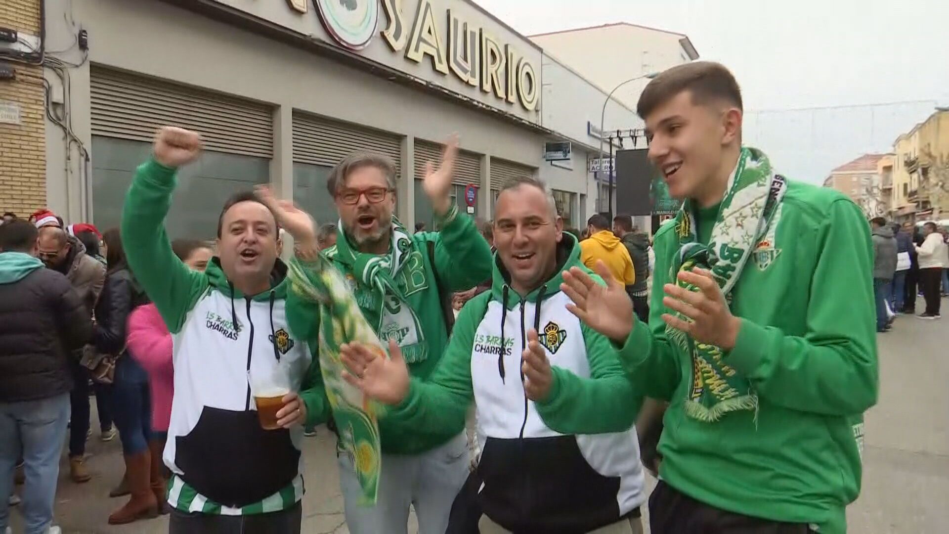 Los béticos, presentes en Villanueva de la Serena