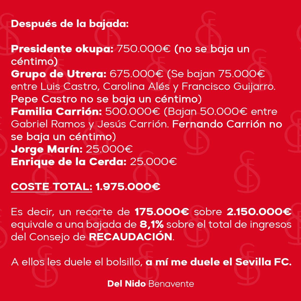  Los cambios producidos según Del Nido.