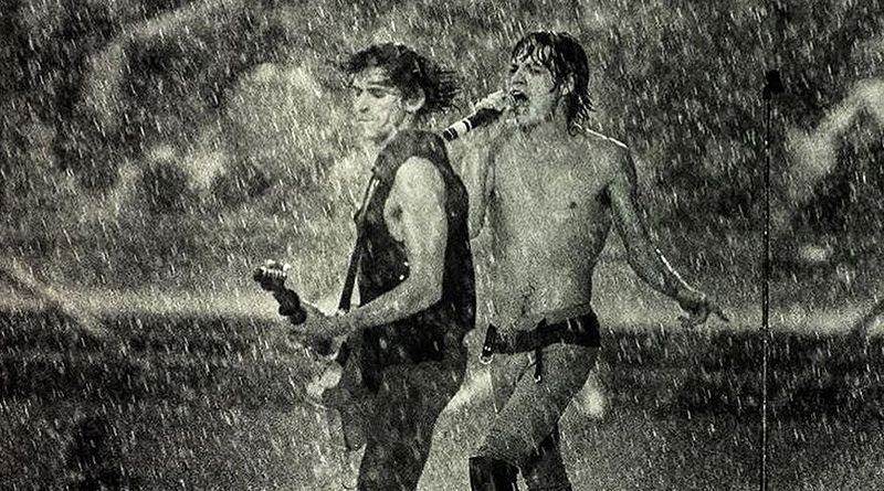  Los Rolling Stones en 1982 en el Vicente Calderón.