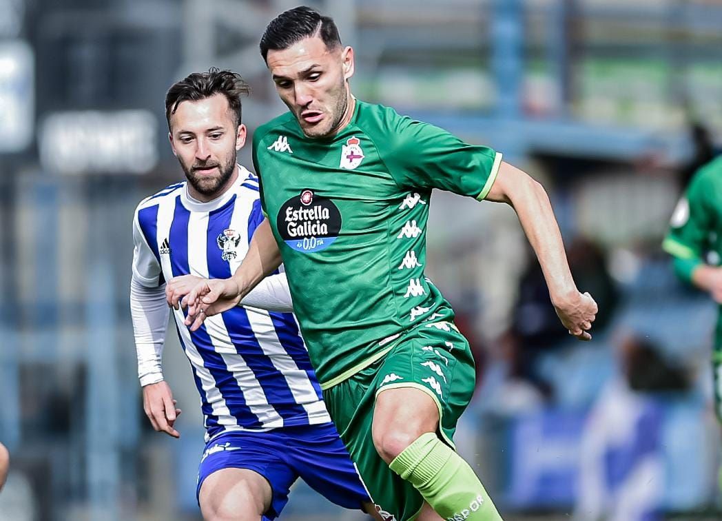 Lucas Pérez en el Talavera - Deportivo