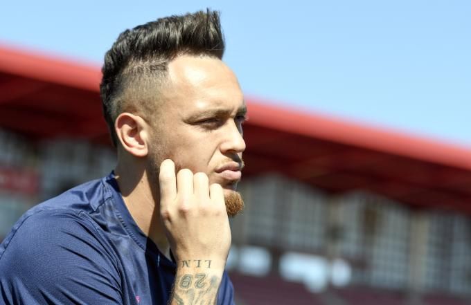  Lucas Ocampos durante su entrevista con ElDesmarque.