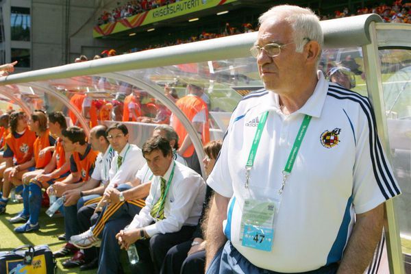 Luis Aragonés, en el Mundial de 2006