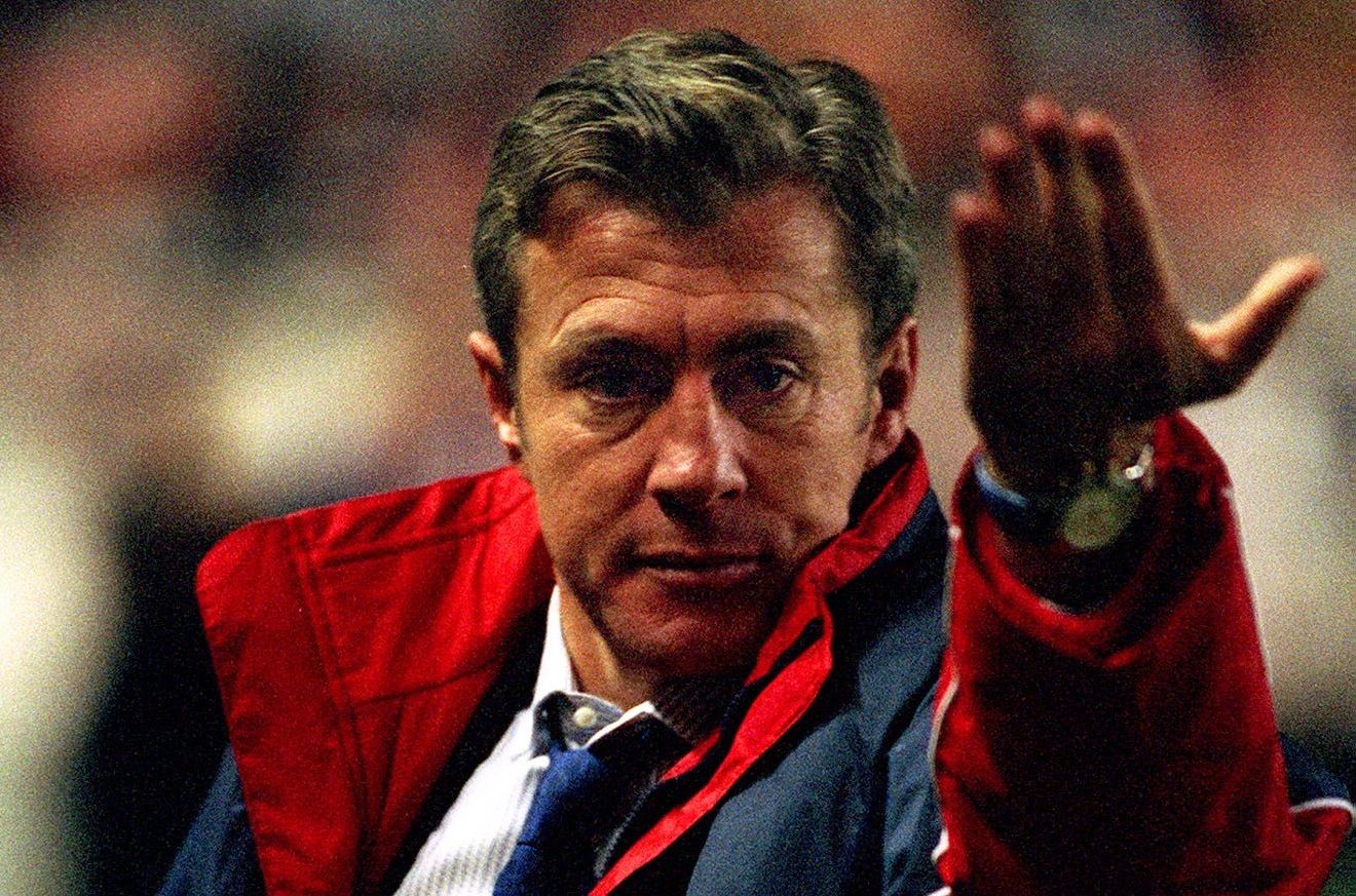  Luis Fernández durante su etapa como entrenador del Athletic Club de Bilbao.