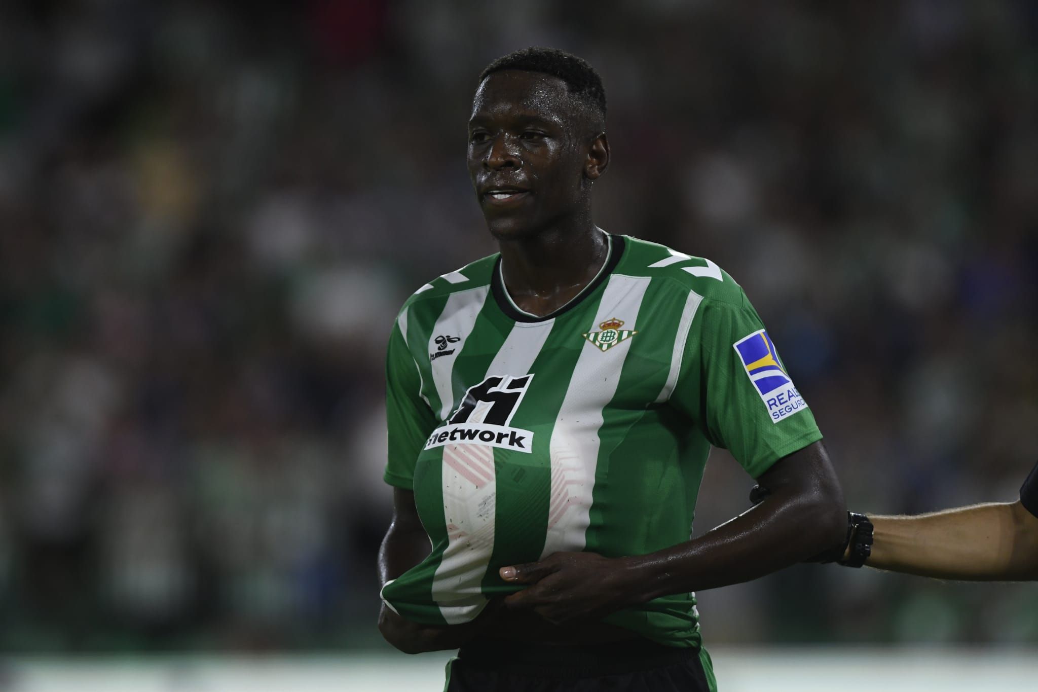 Luiz Henrique celebra su gol ante el Betis