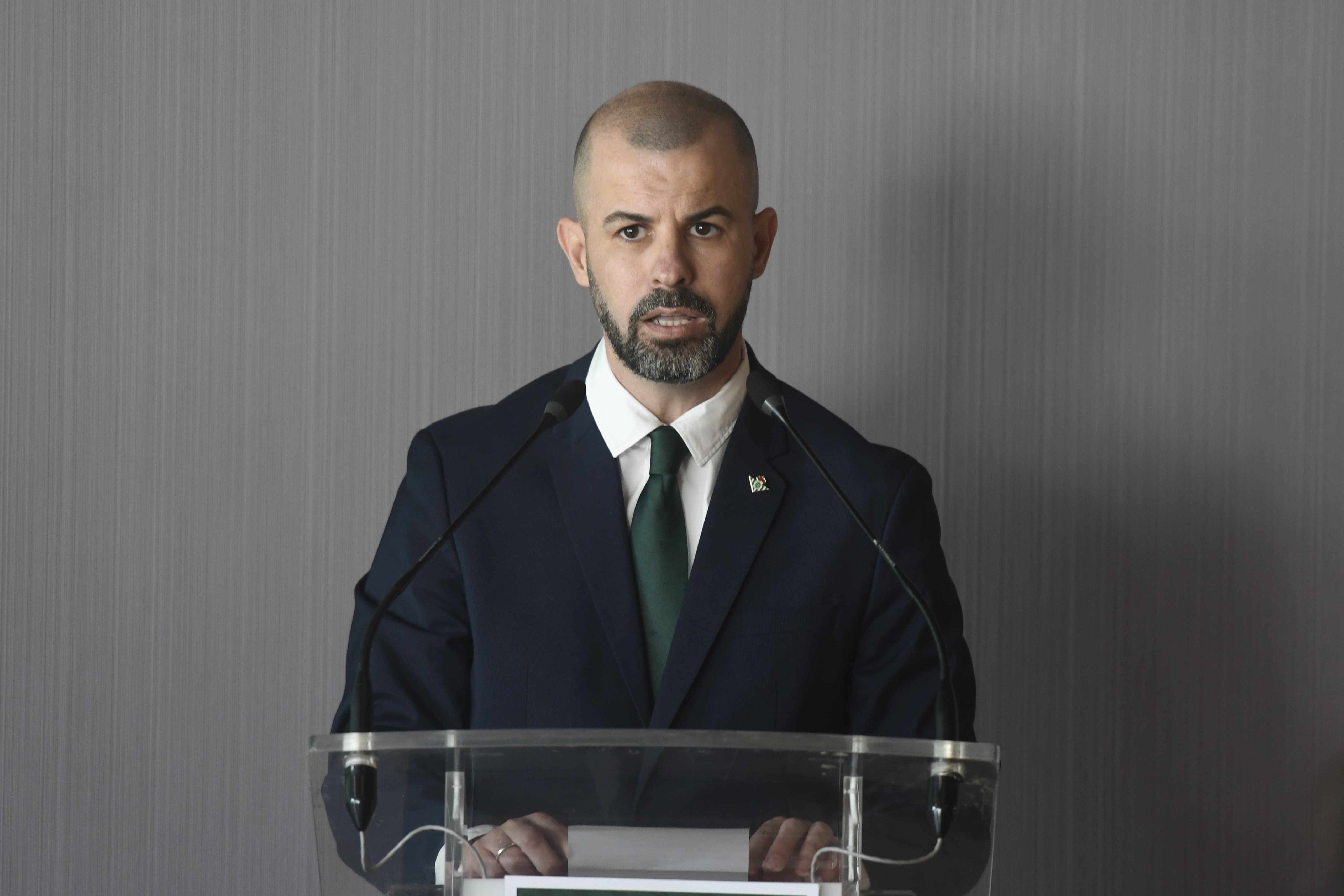 Manu Fajardo, en la presentación de Chimy y Fornals