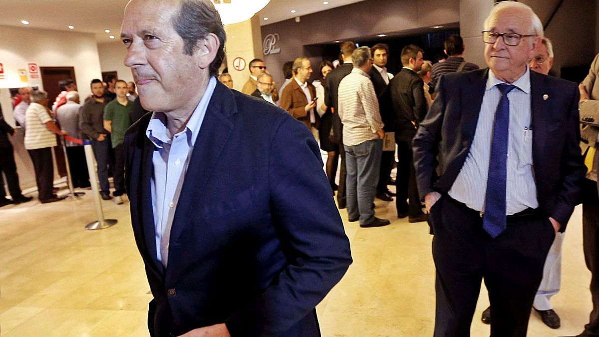 Manuel Llorente y Vicente Andreu