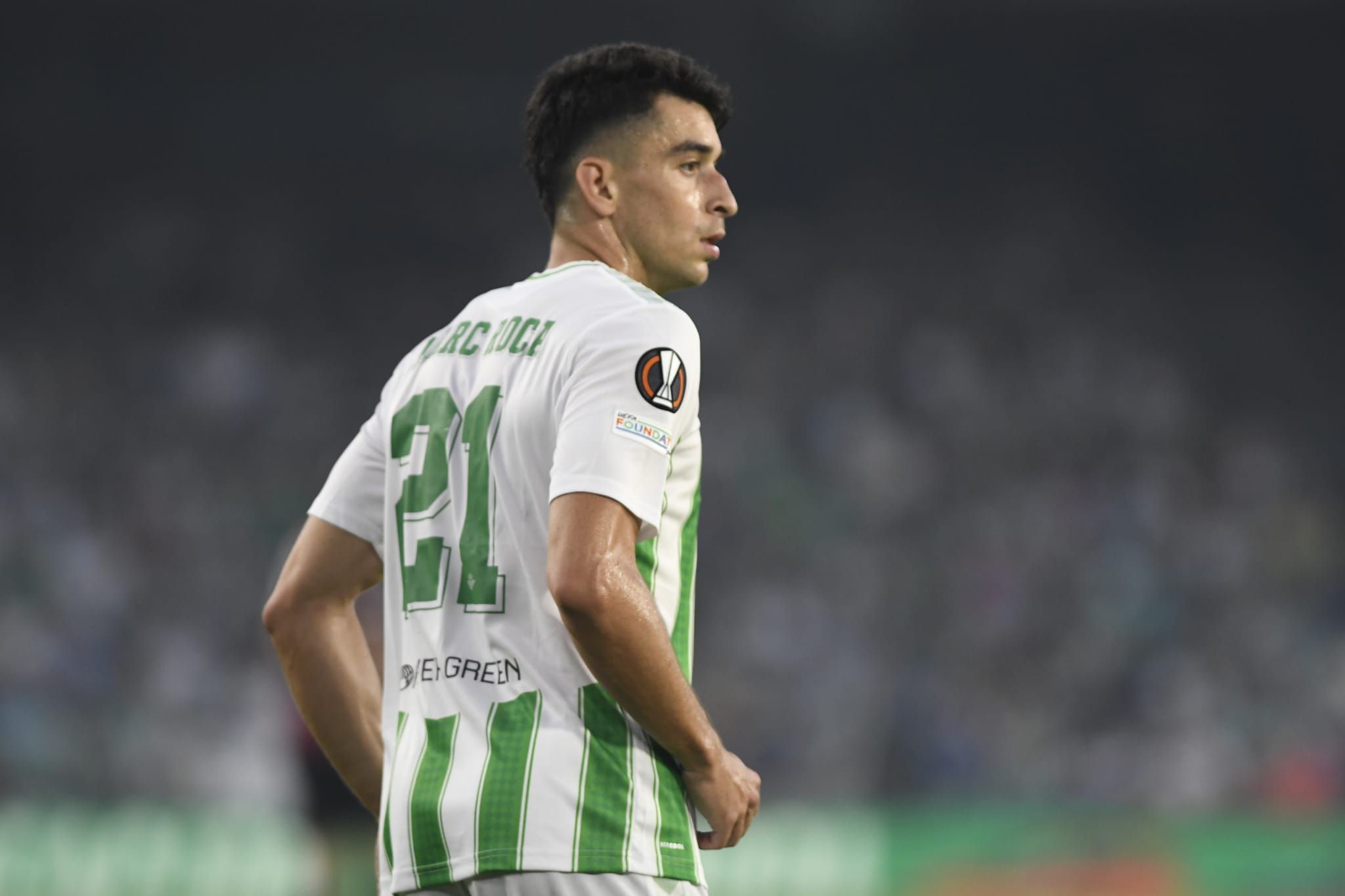  Marc Roca, ante el Sparta.