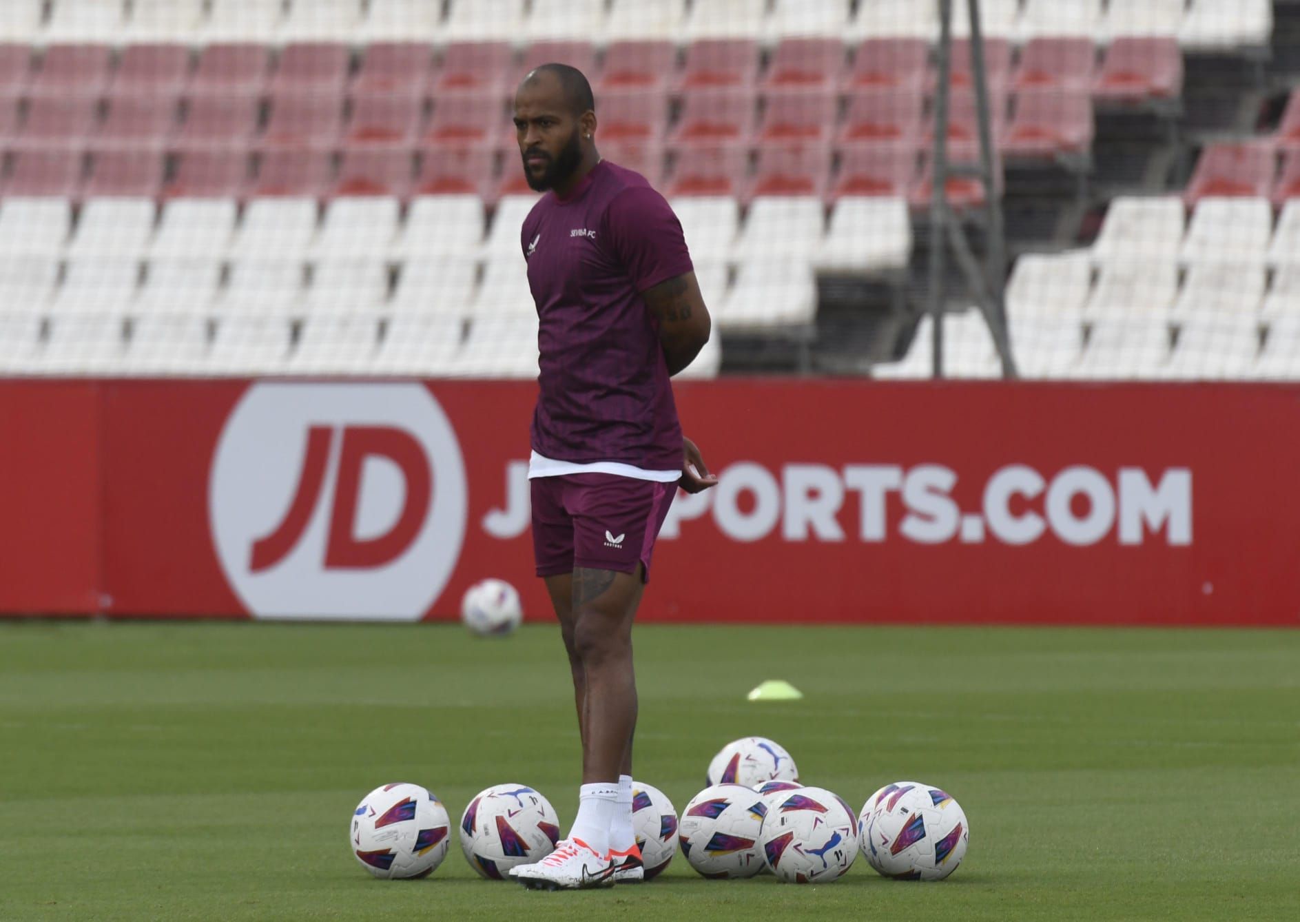  Marcao, en un entrenamiento