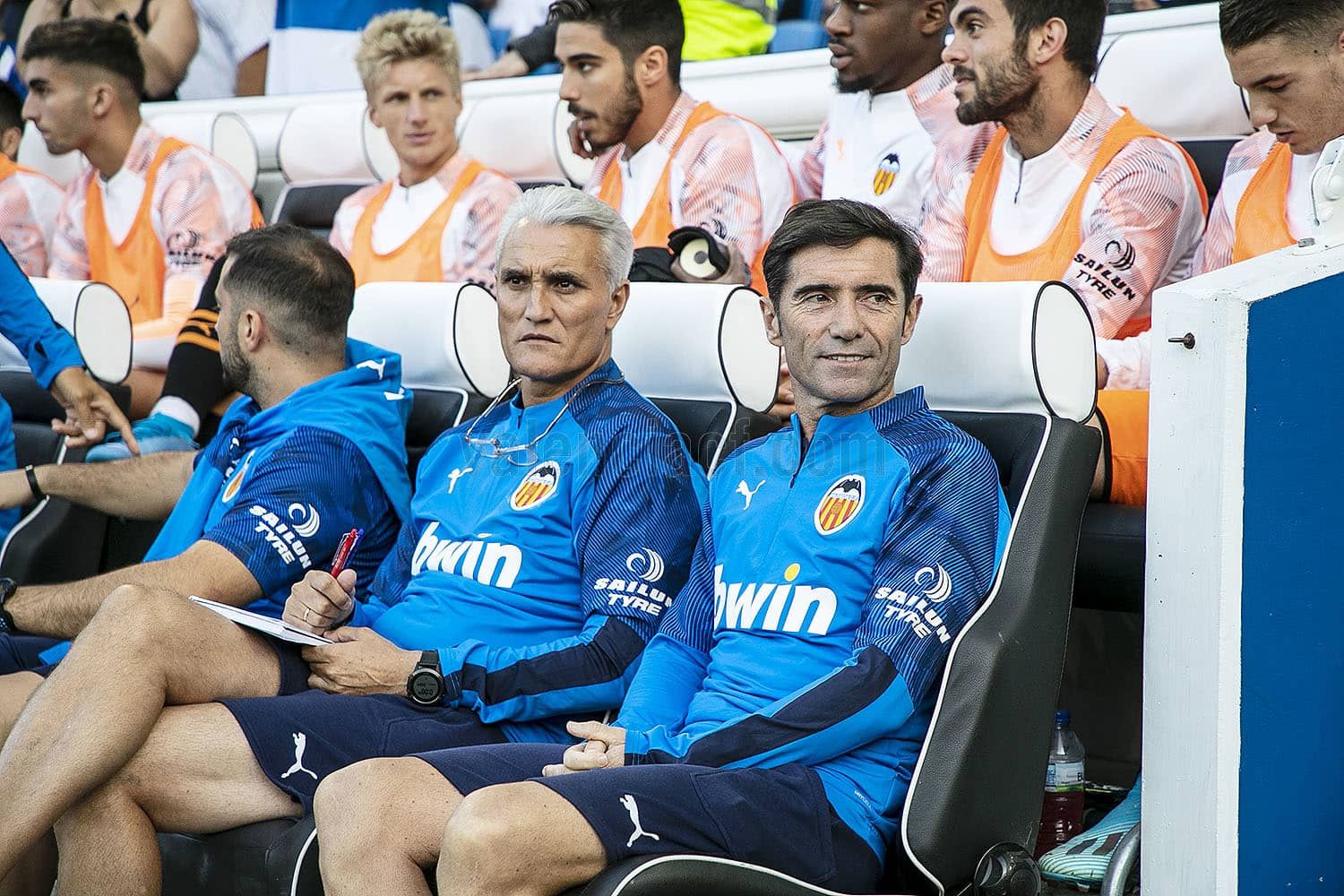  Marcelino contra el Brighton.