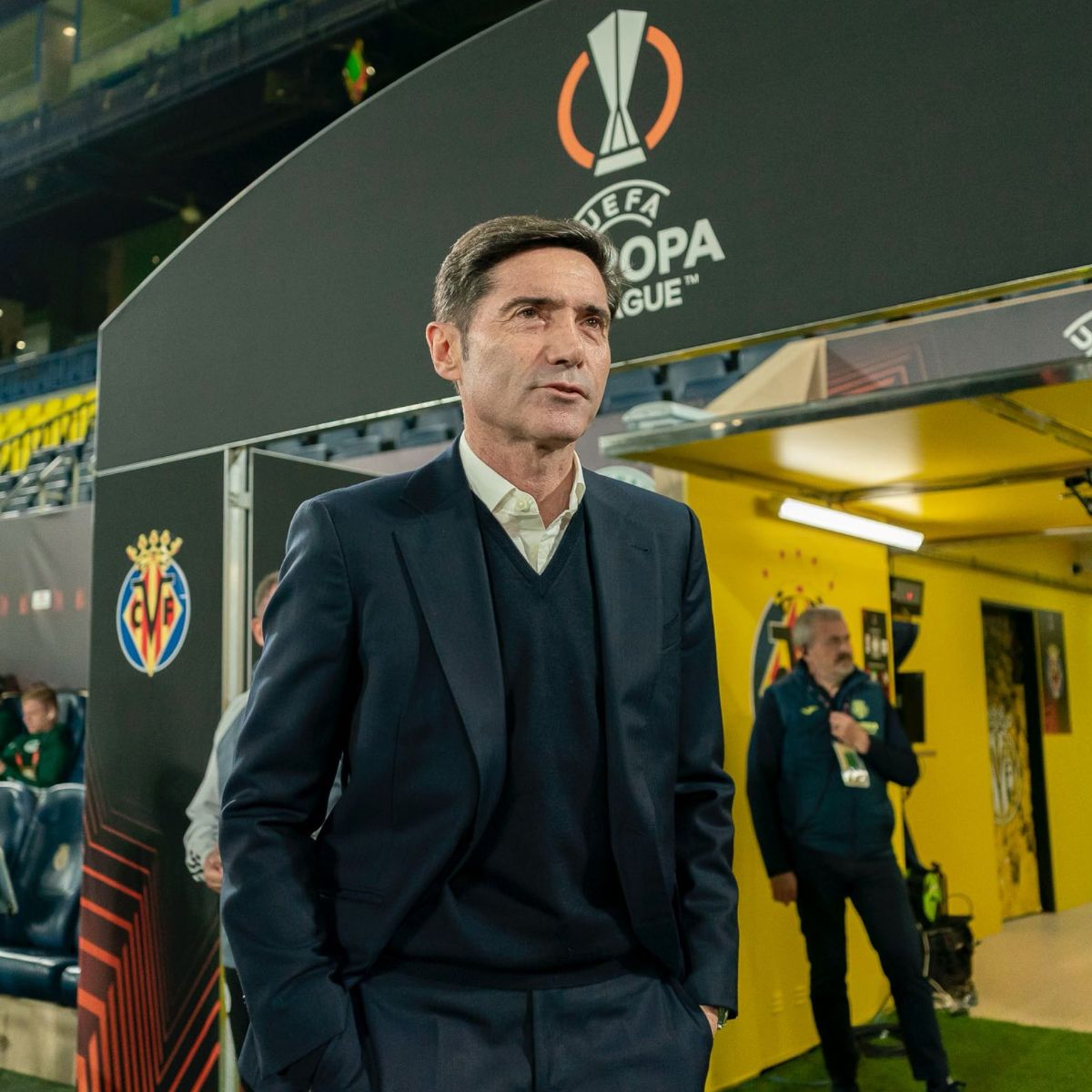 Marcelino García Toral, antes del encuentro de Europa League. (Fuente: Cordon Press)
