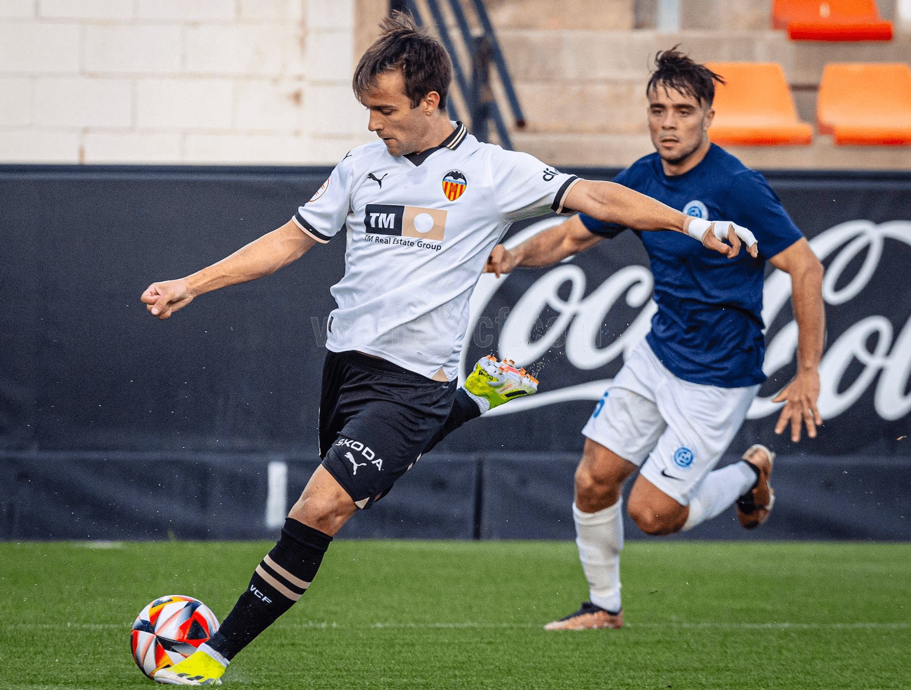  Mario Domínguez, ante el Badalona Futur.