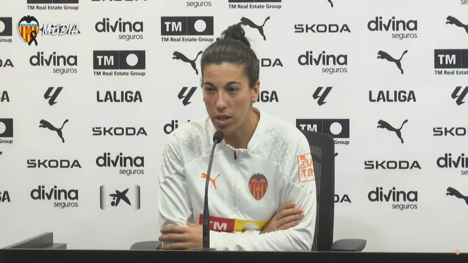  Marta Carro, en la comparecencia.