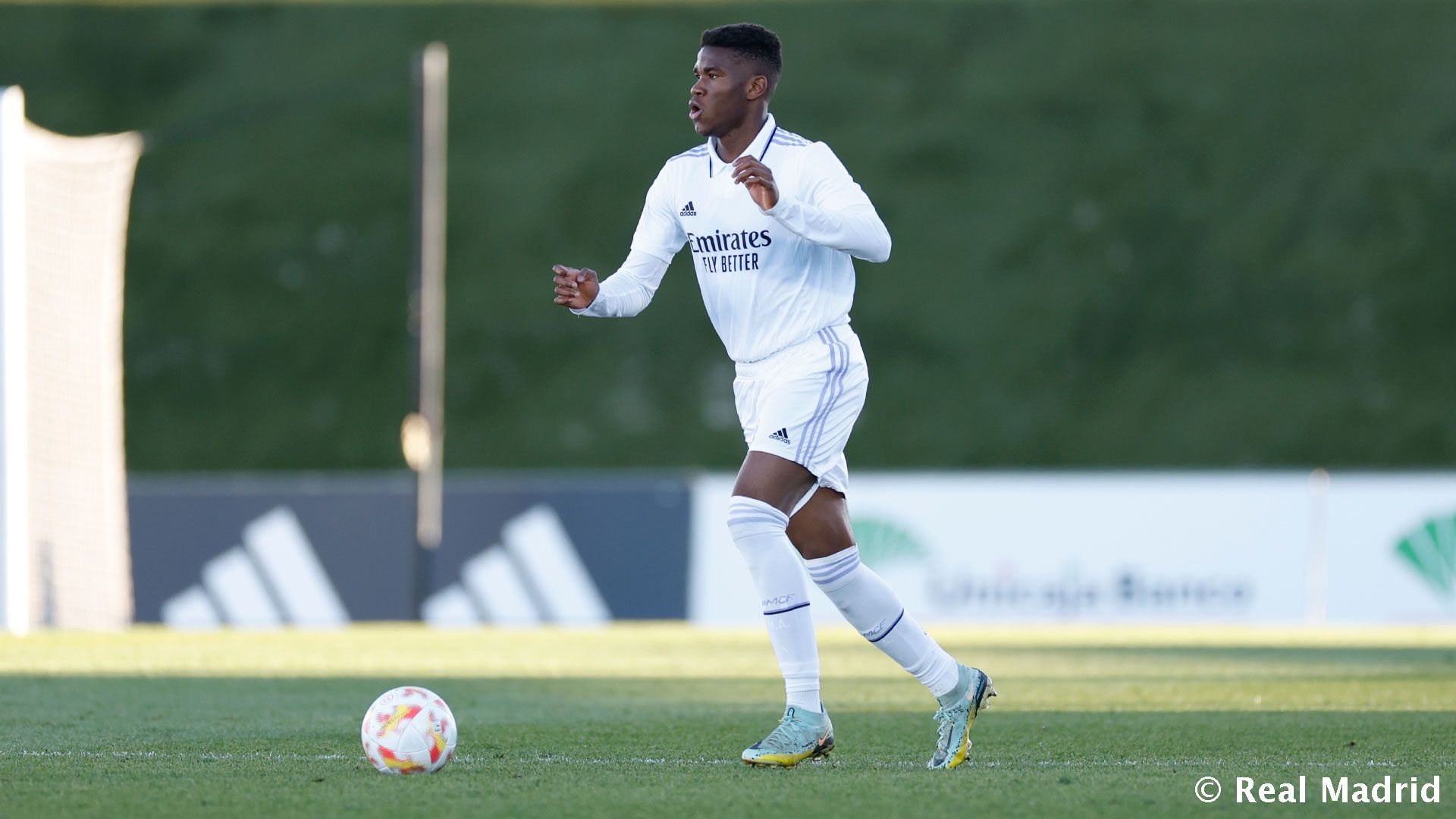  Marvel, durante un encuentro. (Fuente: Real Madrid.)