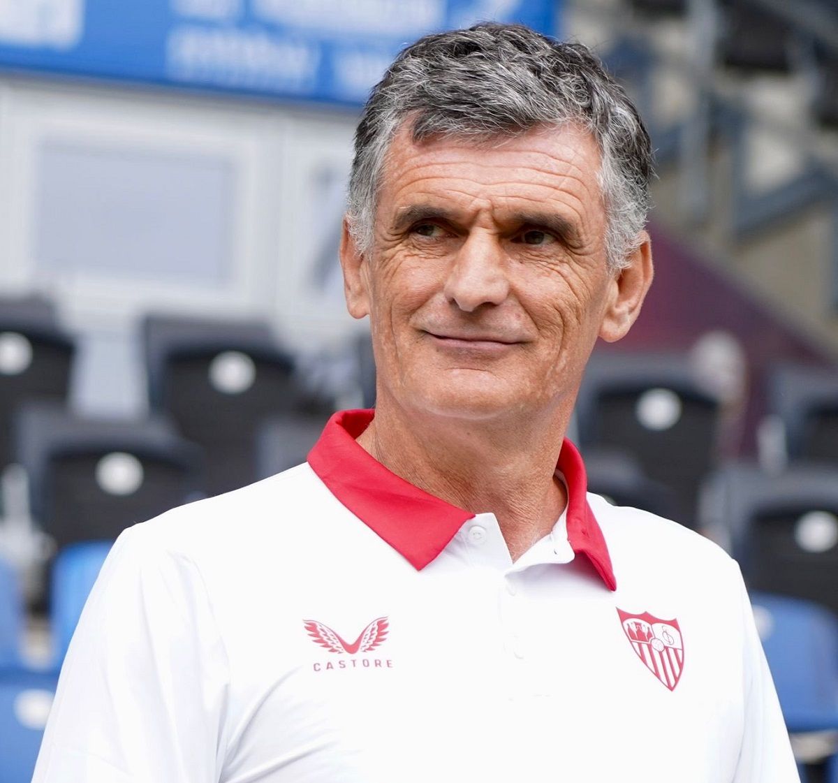  José Luis Mendilibar, en Magdeburgo.