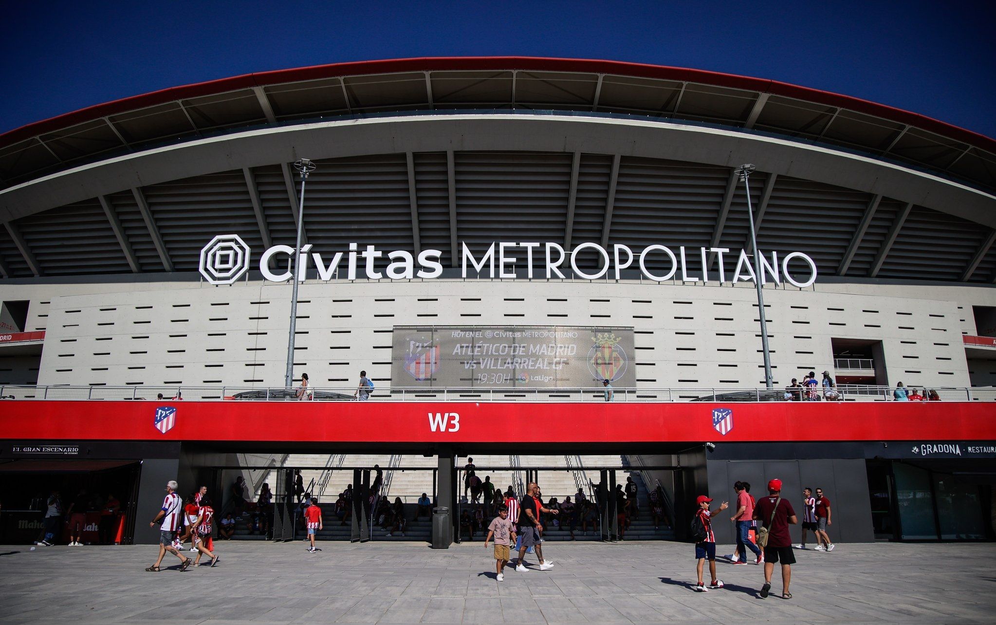  El Metropolitano, estadio del Atlético de Madrid, acogerá el partido contra el Athletic Club.