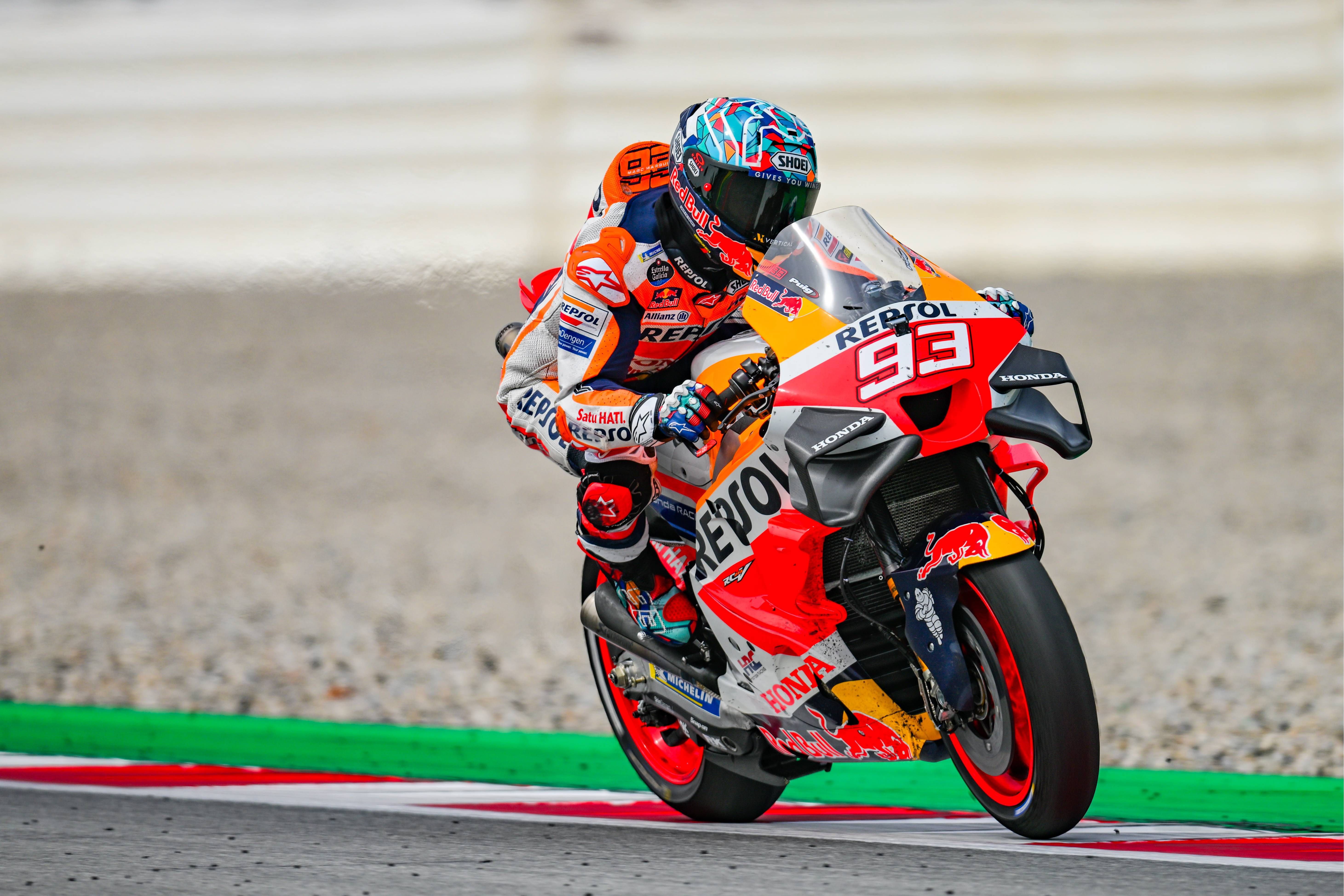 Marc Márquez, durante el Gran Premio de Barcelona-Cataluña.