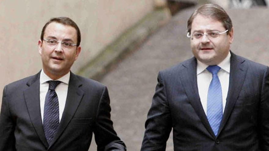 Miguel Zorío, izquierda