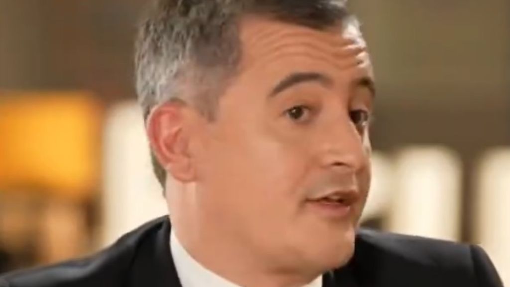 El ministro de interior de Francia, Gérald Darmanin.