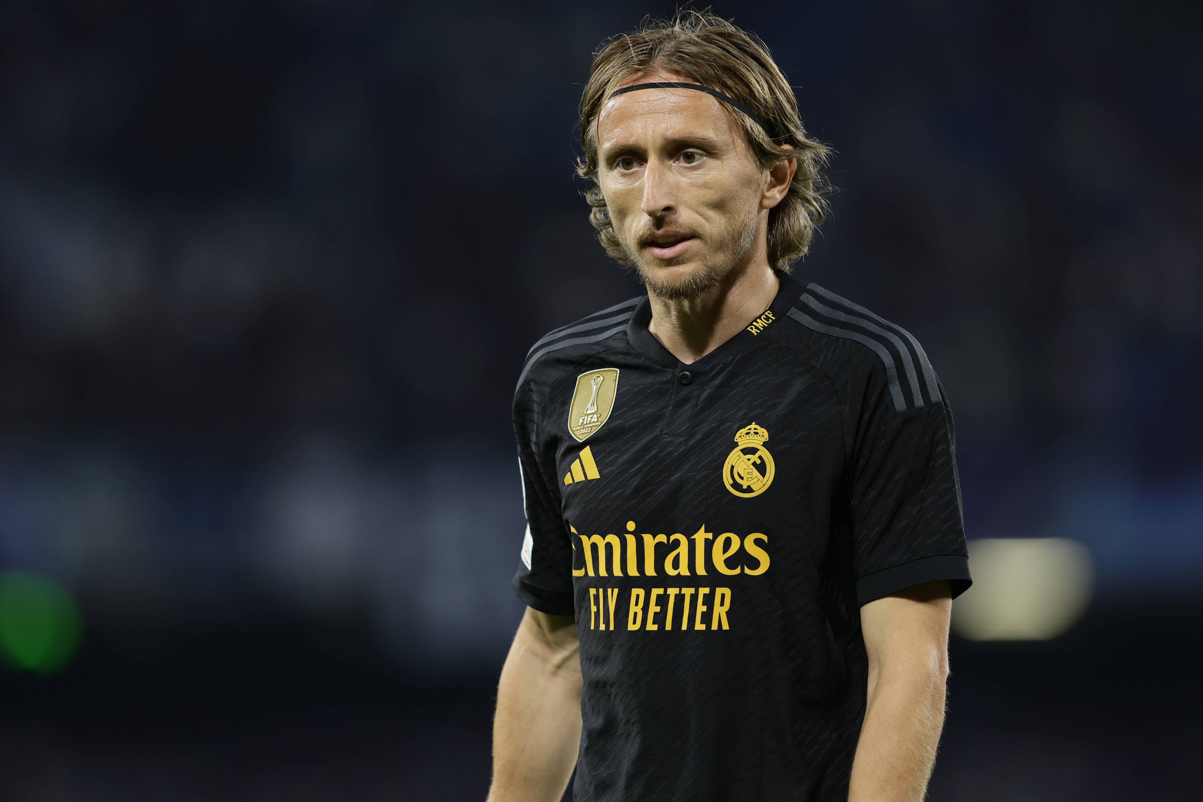  Modric, en un partido del Real Madrid (FOTO: Cordón Press).