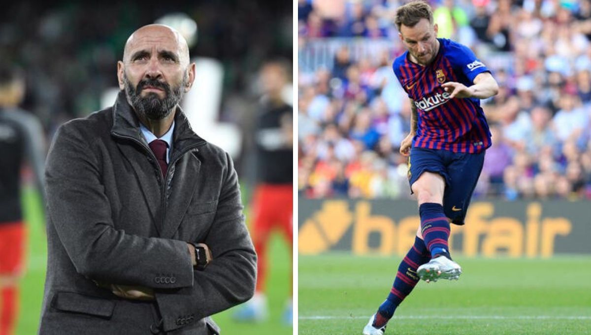 Monchi e Ivan Rakitic.